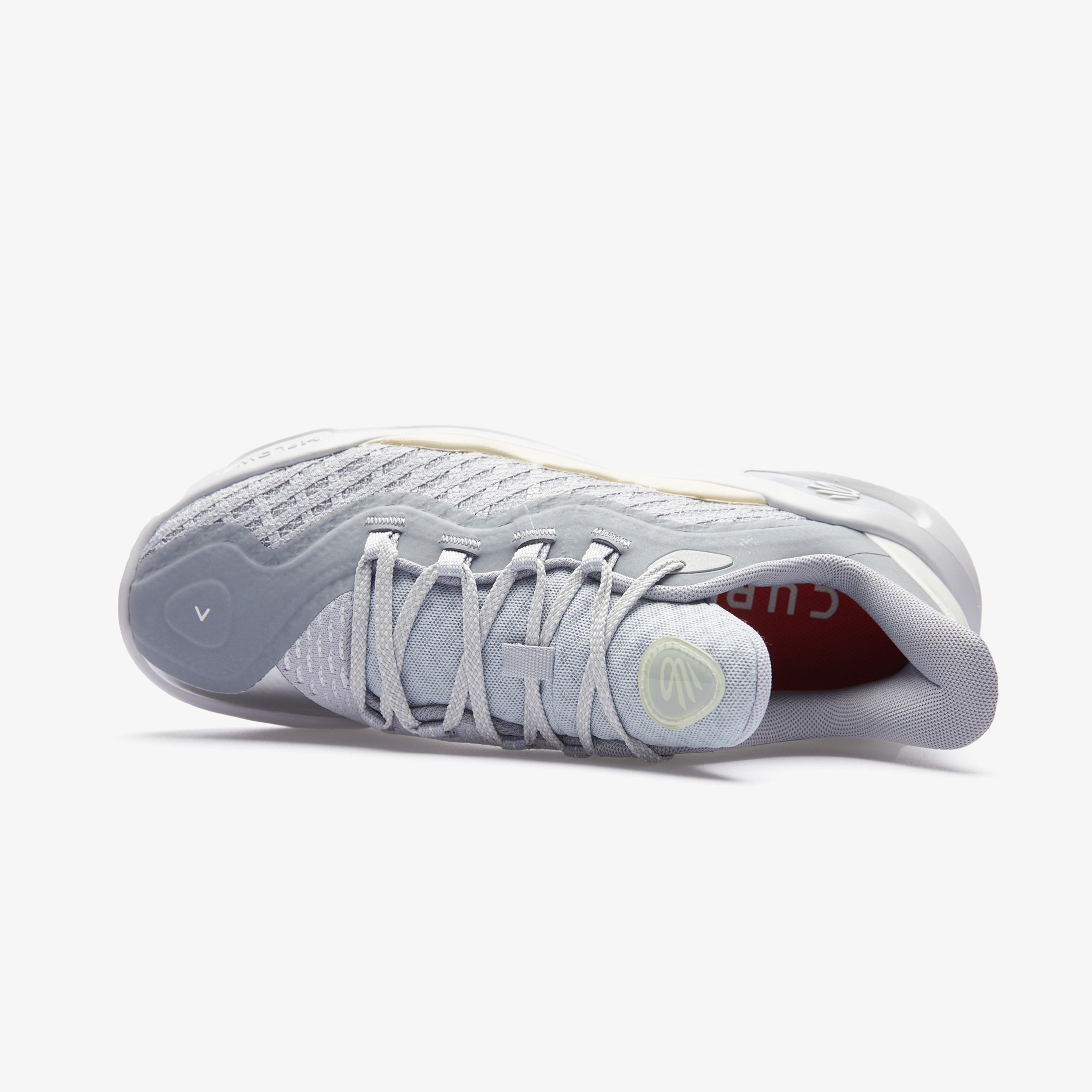 Under Armour Curry 11 Young Wolf Lace Regular Erkek Gri Basketbol Ayakkabısı