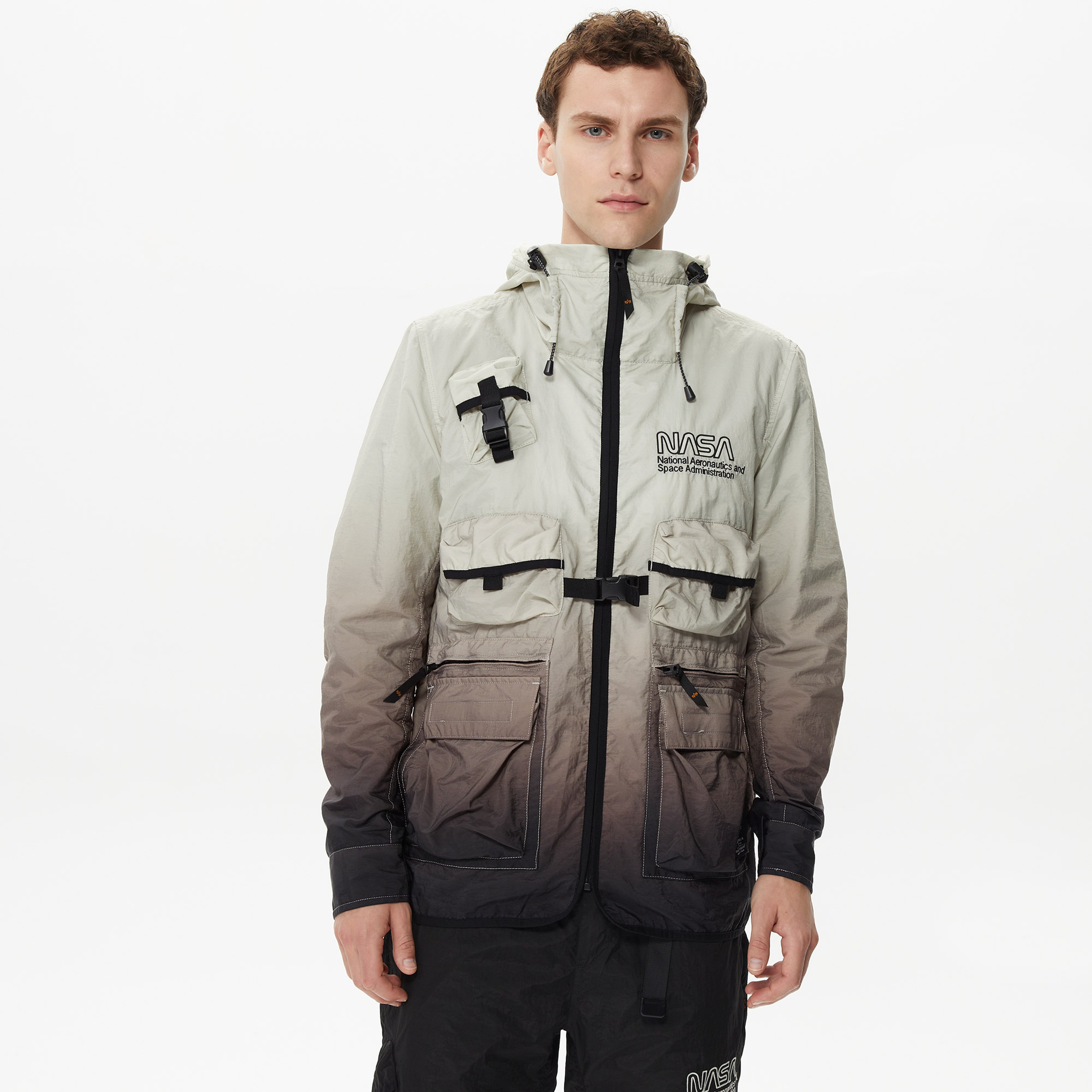 Alpha Industries Nasa Erkek Gri Ceket