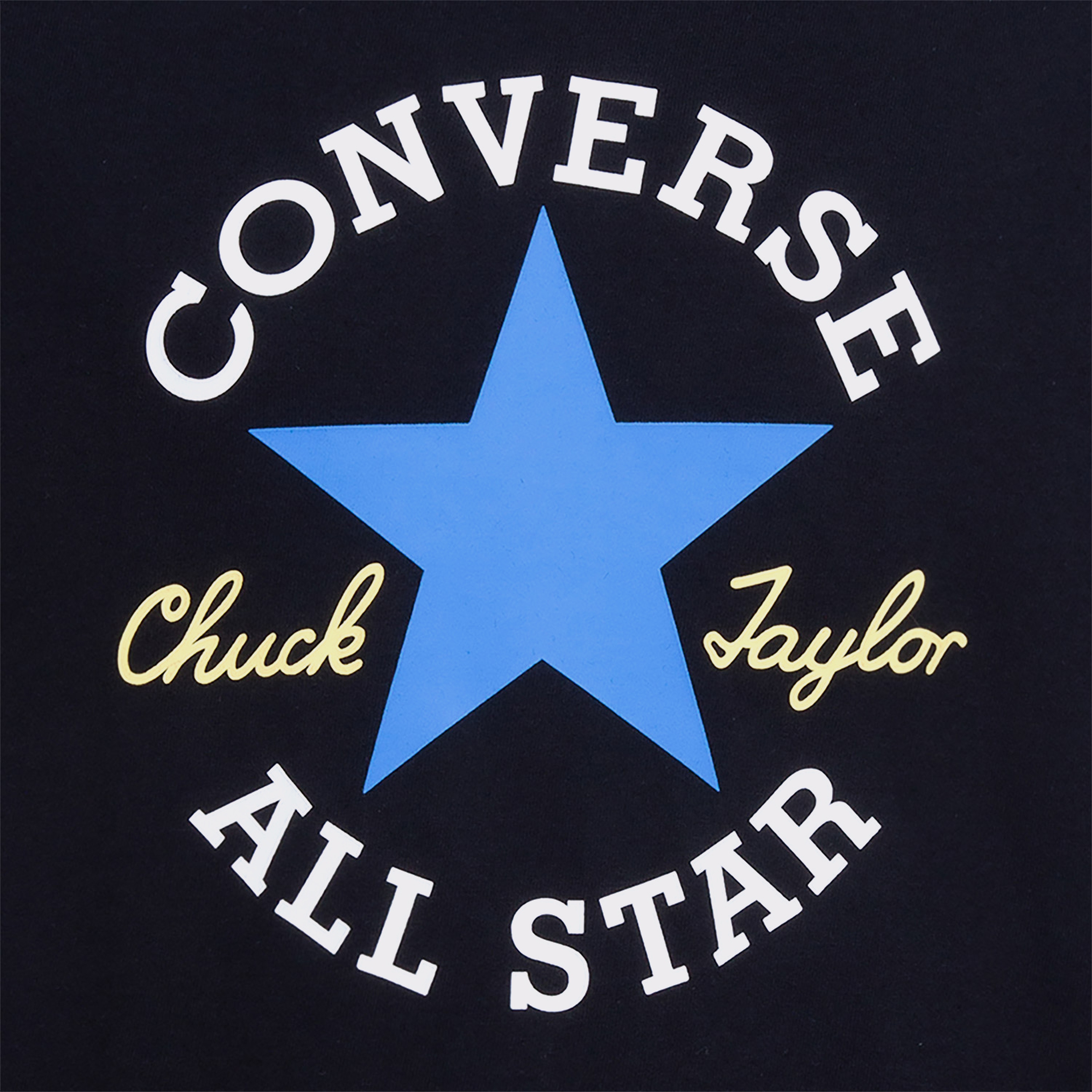Converse Sustainable Core Graphic Çocuk Siyah T-Shirt