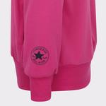 Converse Oversized Chuck Patch Çocuk Pembe Hoodie