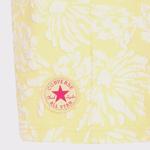 Converse Floral Jacquard Çocuk Sarı Şort