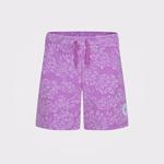 Converse Floral Jacquard Çocuk Mor Şort