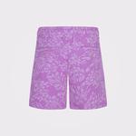Converse Floral Jacquard Çocuk Mor Şort