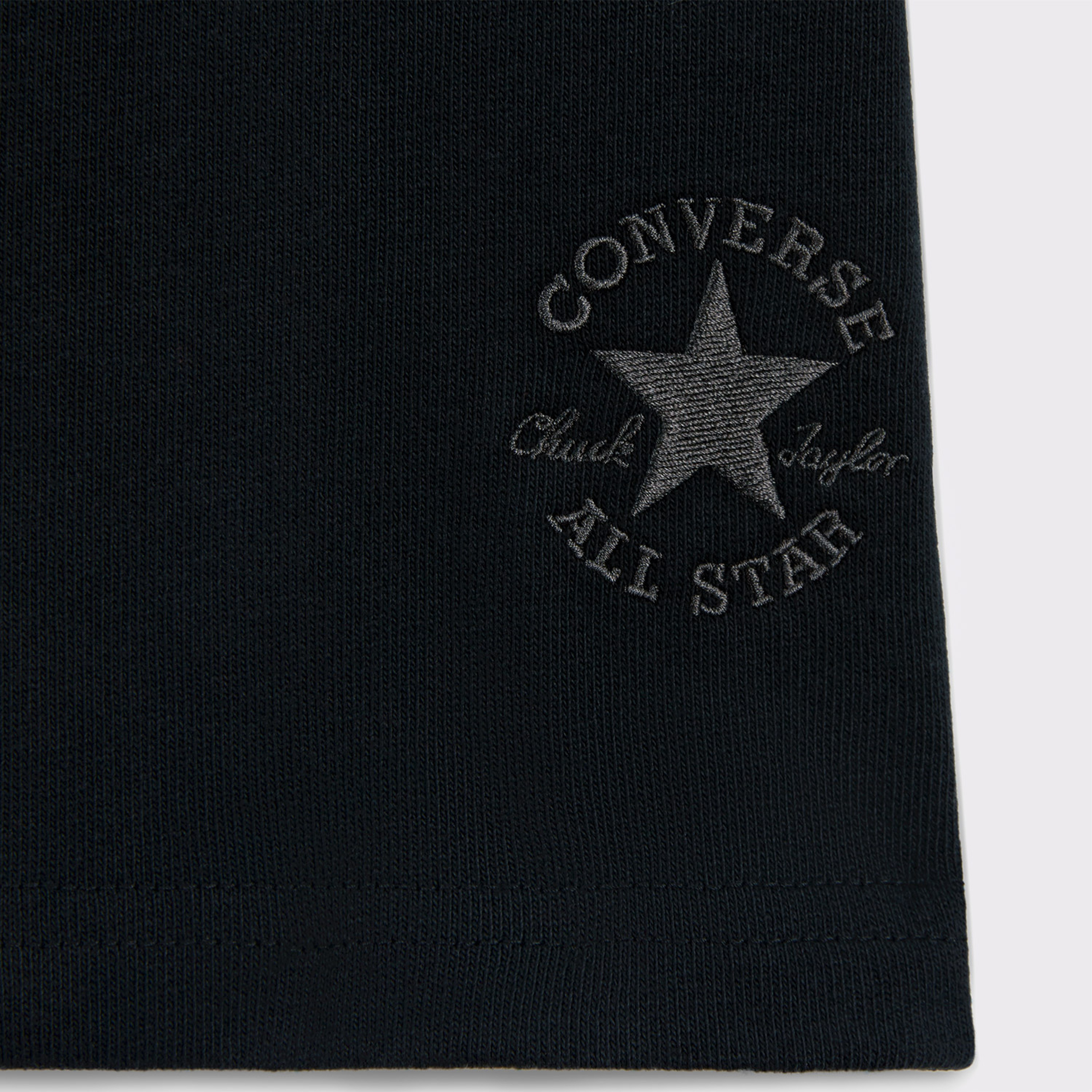 Converse Gold Loose Fit Unisex Siyah T-Shirt