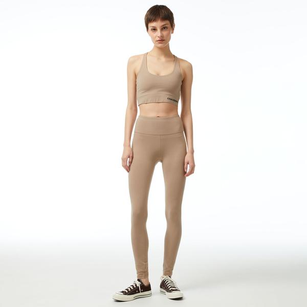 Converse Wordmark Kadın Kahverengi Tayt