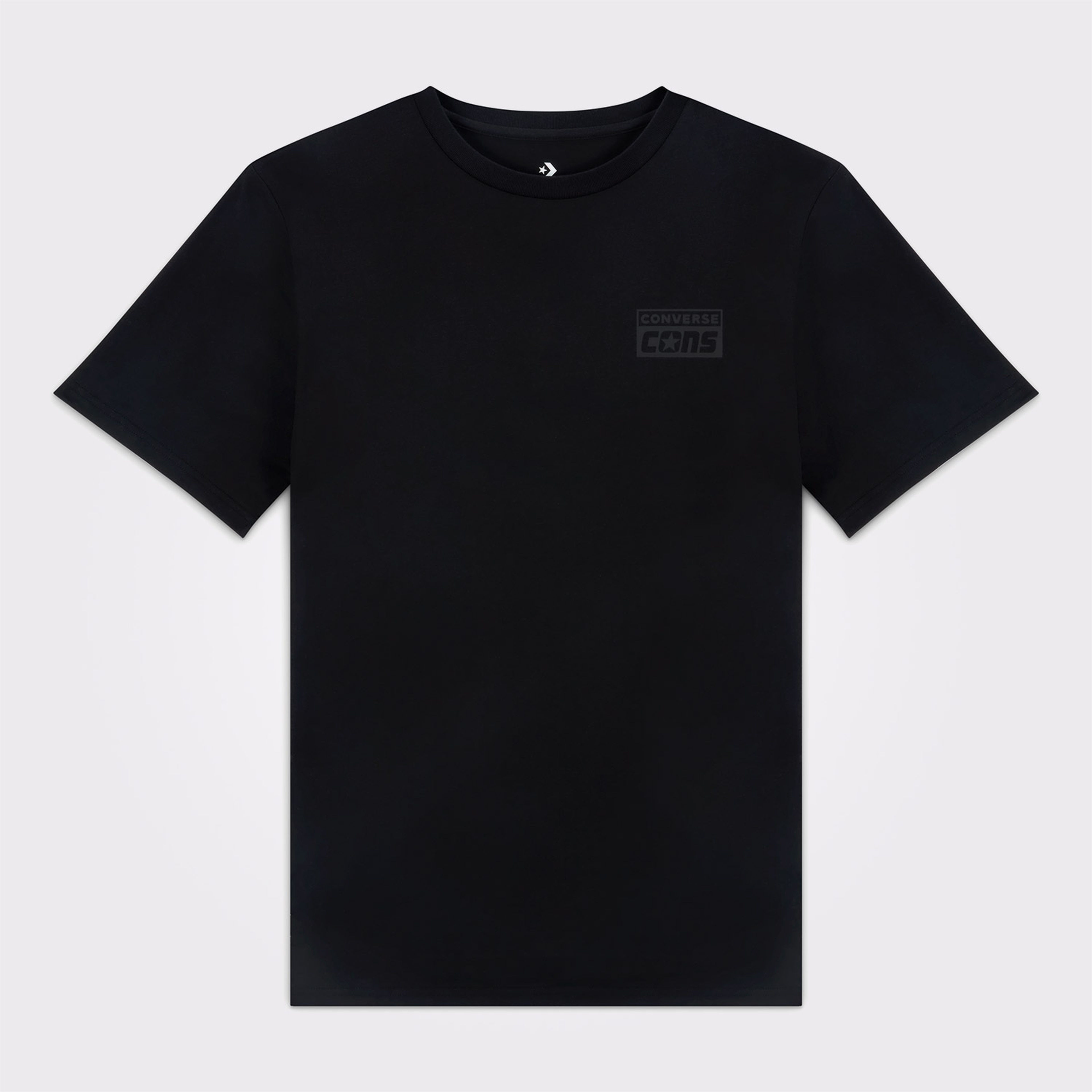 Converse CONS Grafik Erkek Siyah T-Shirt