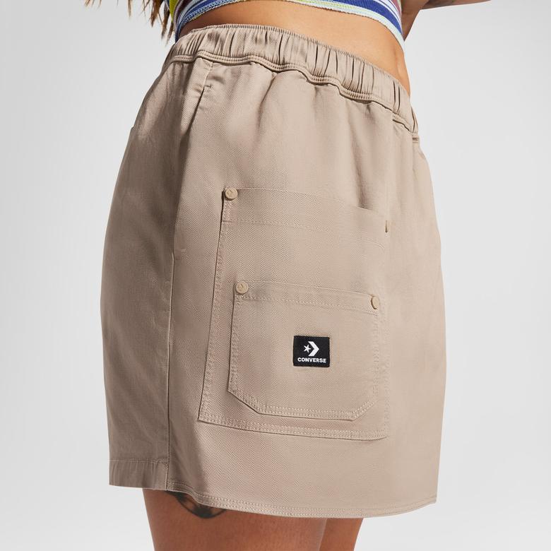Converse Utility Kadın Gri Etek