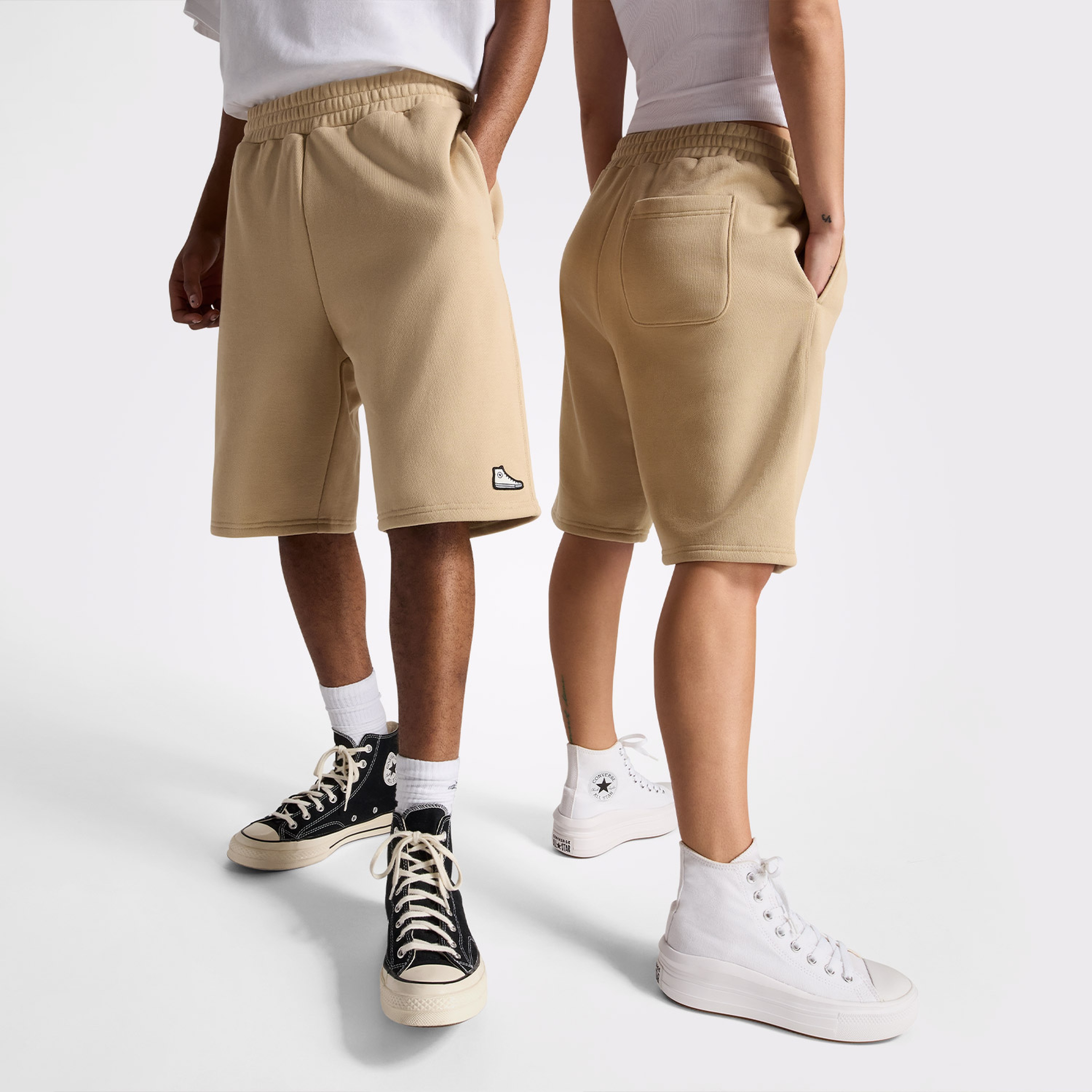 Converse Go To Loose Fit Unisex Bej Şort