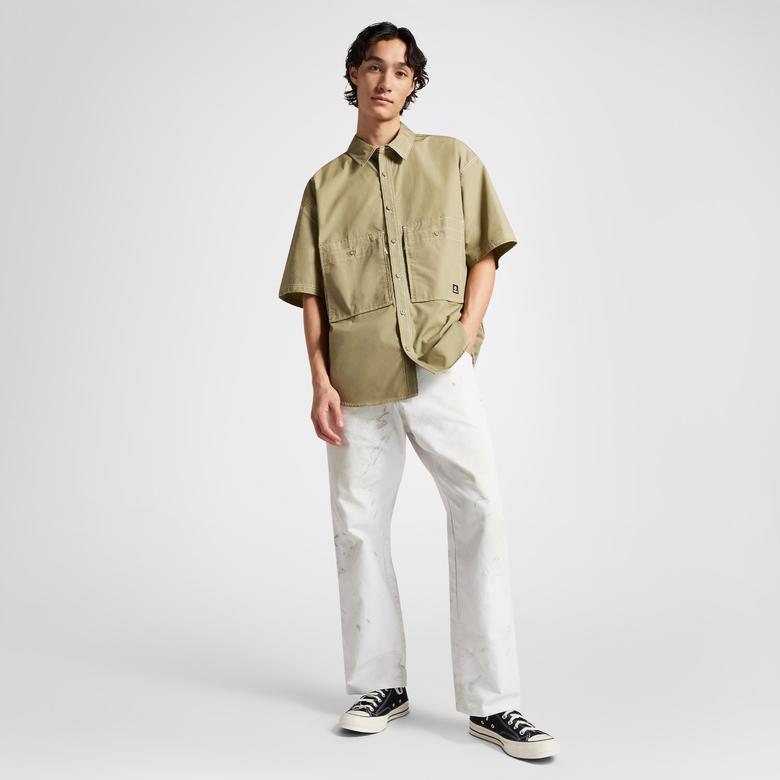 Converse Utility Erkek Haki Gömlek