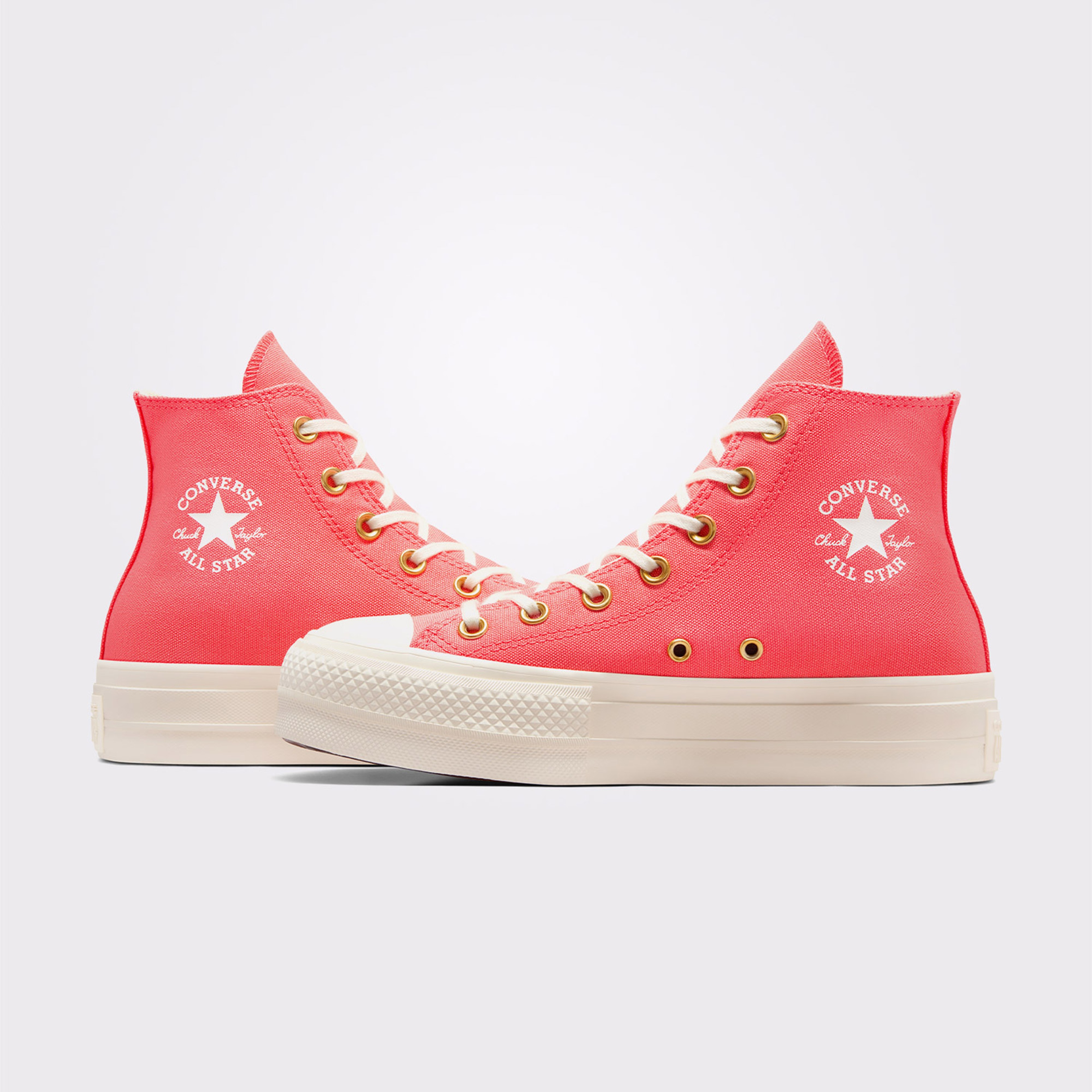 Converse Chuck Taylor All Star Lift Unisex Pembe Platform Sneaker