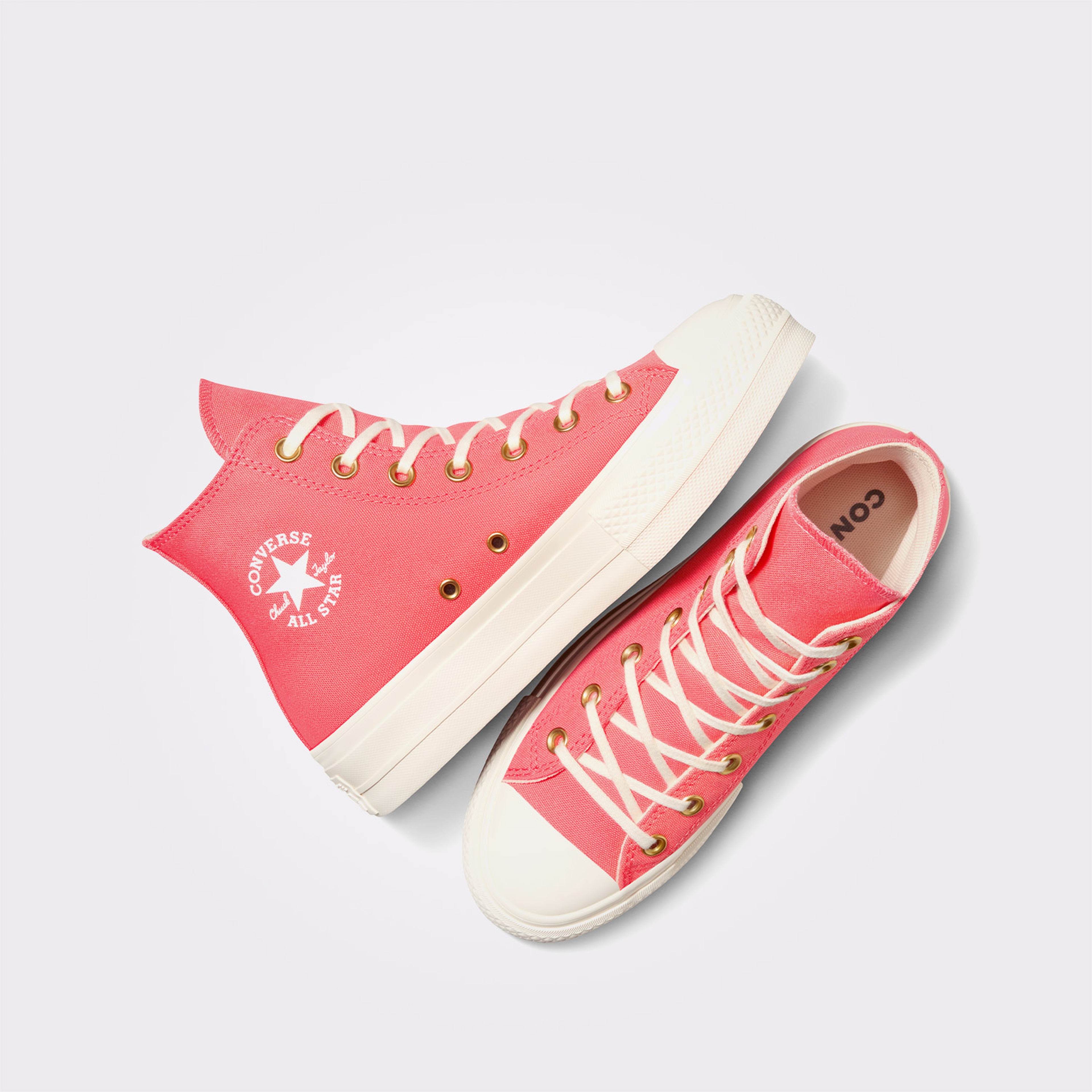 Converse Chuck Taylor All Star Lift Unisex Pembe Platform Sneaker