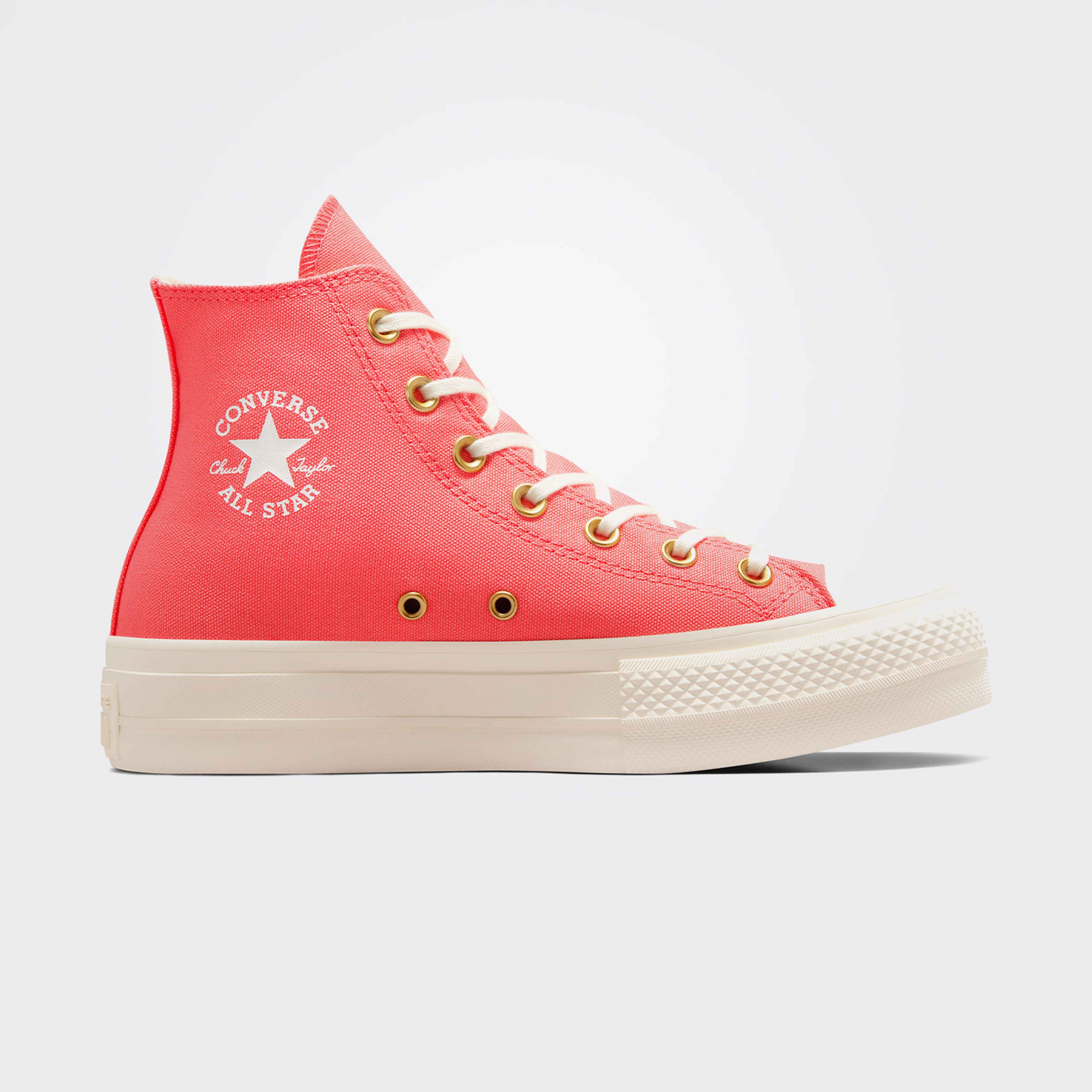 Converse Chuck Taylor All Star Lift Unisex Pembe Platform Sneaker