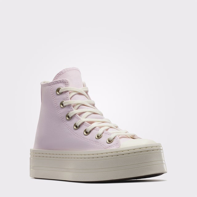 Converse Chuck Taylor All Star Lift Unisex Lila Platform Sneaker - Görsel 3