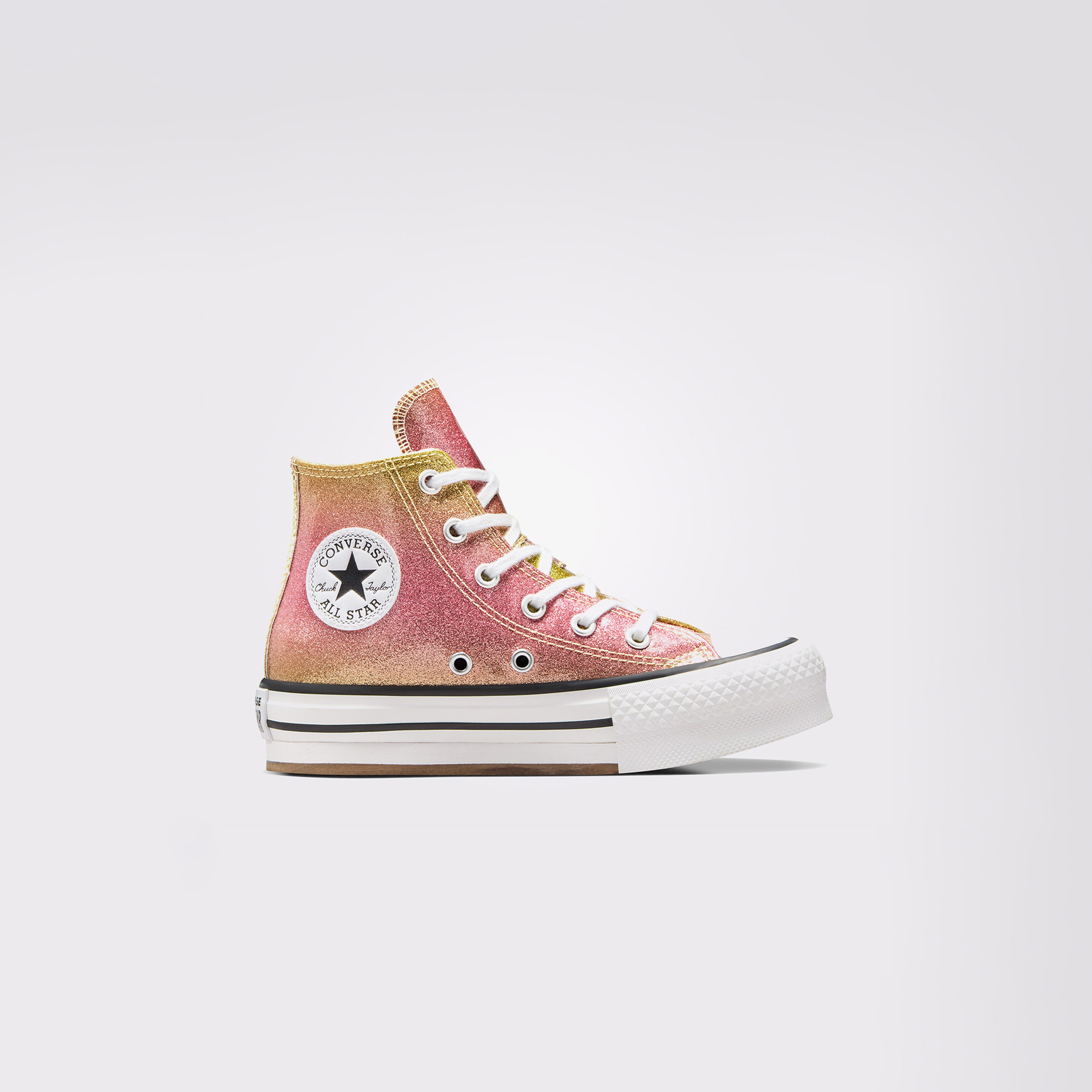 Converse Chuck Taylor All Star EVA Lift Platform Çocuk Sarı Platform Sneaker