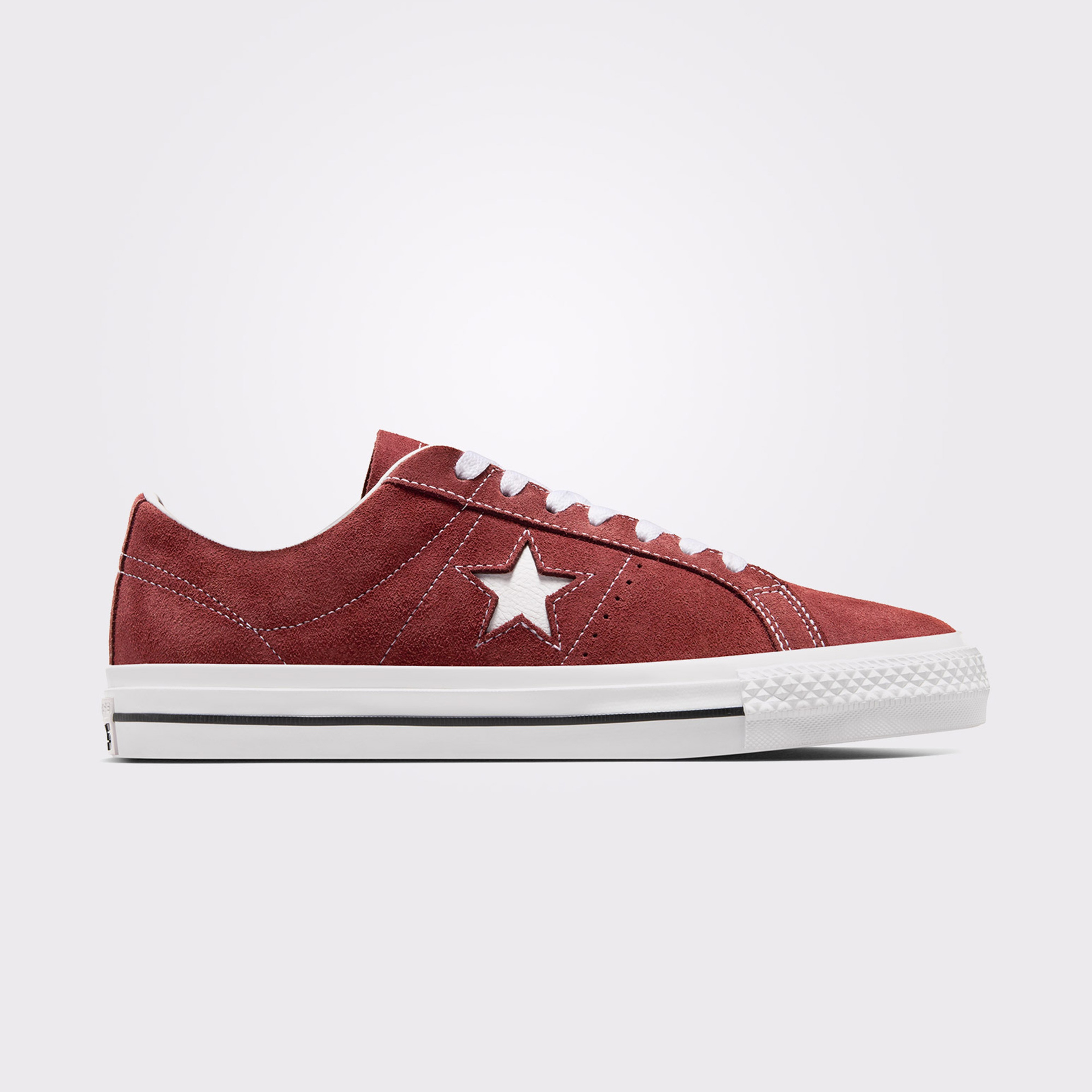 Converse Cons One Star Pro Unisex Bordo Sneaker