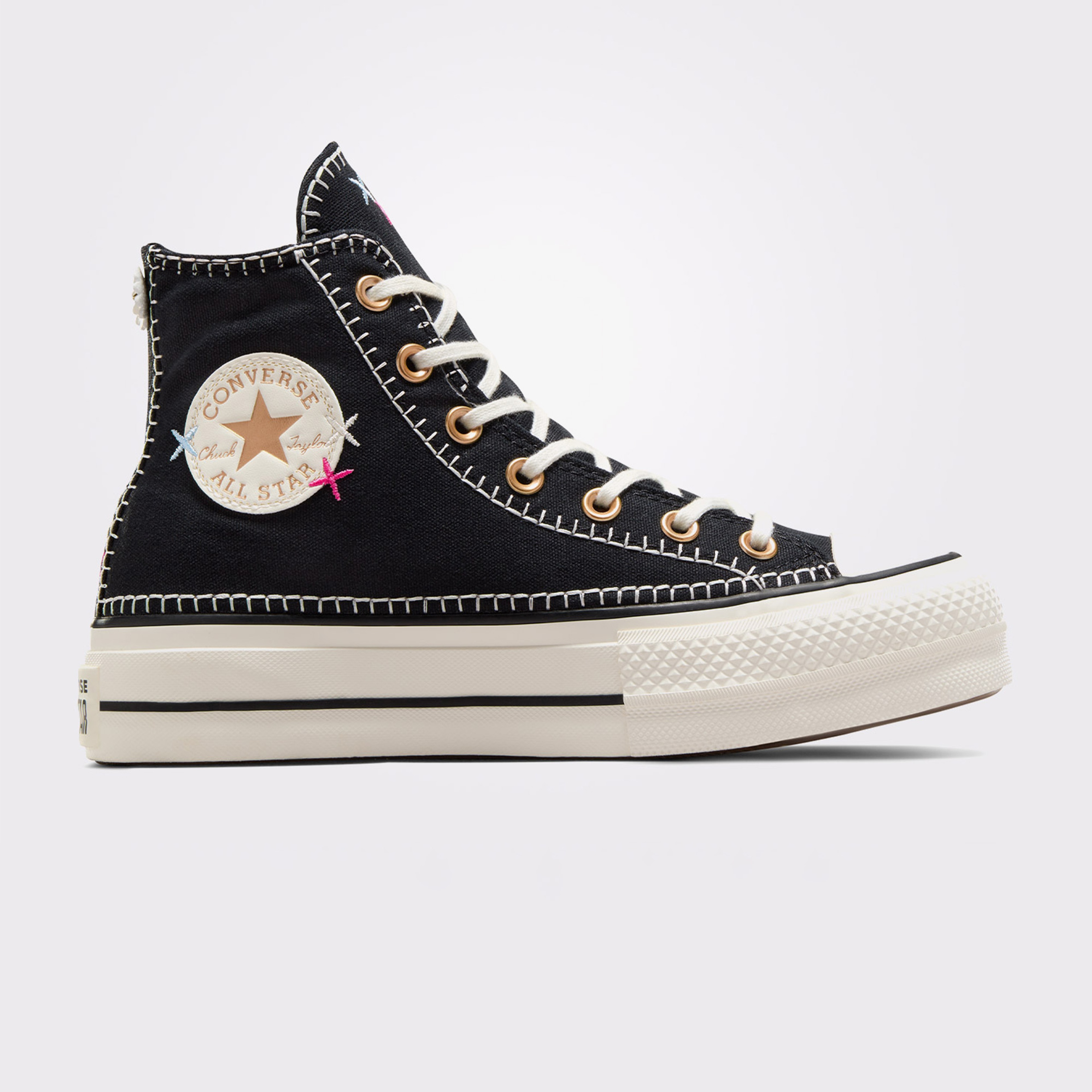 Converse Chuck Taylor All Star Lift Unisex Siyah Platform Sneaker