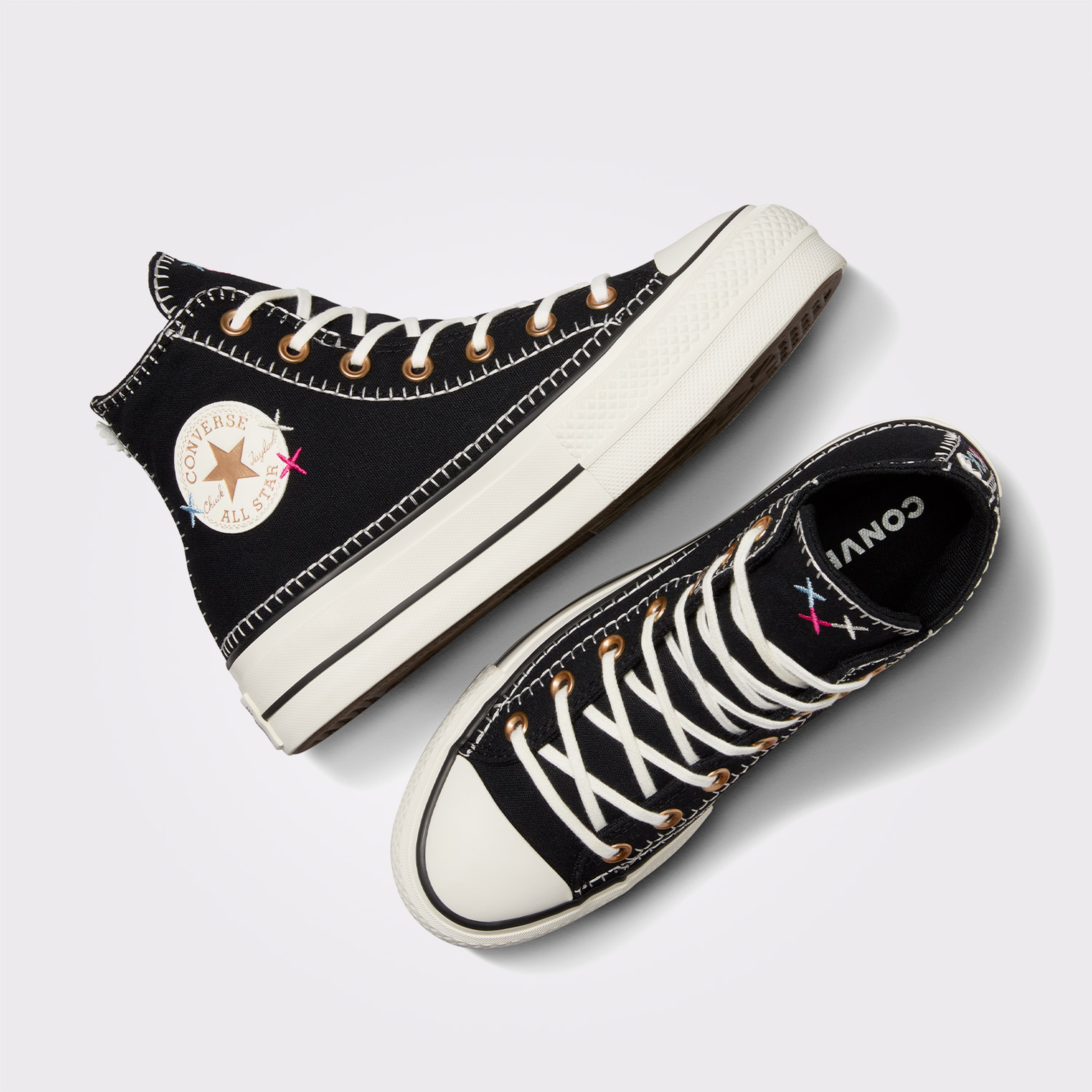 Converse Chuck Taylor All Star Lift Unisex Siyah Platform Sneaker