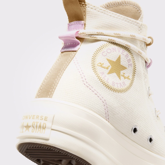 Converse Chuck Taylor All Star Lift Unisex Bej Platform Sneaker - Görsel 6