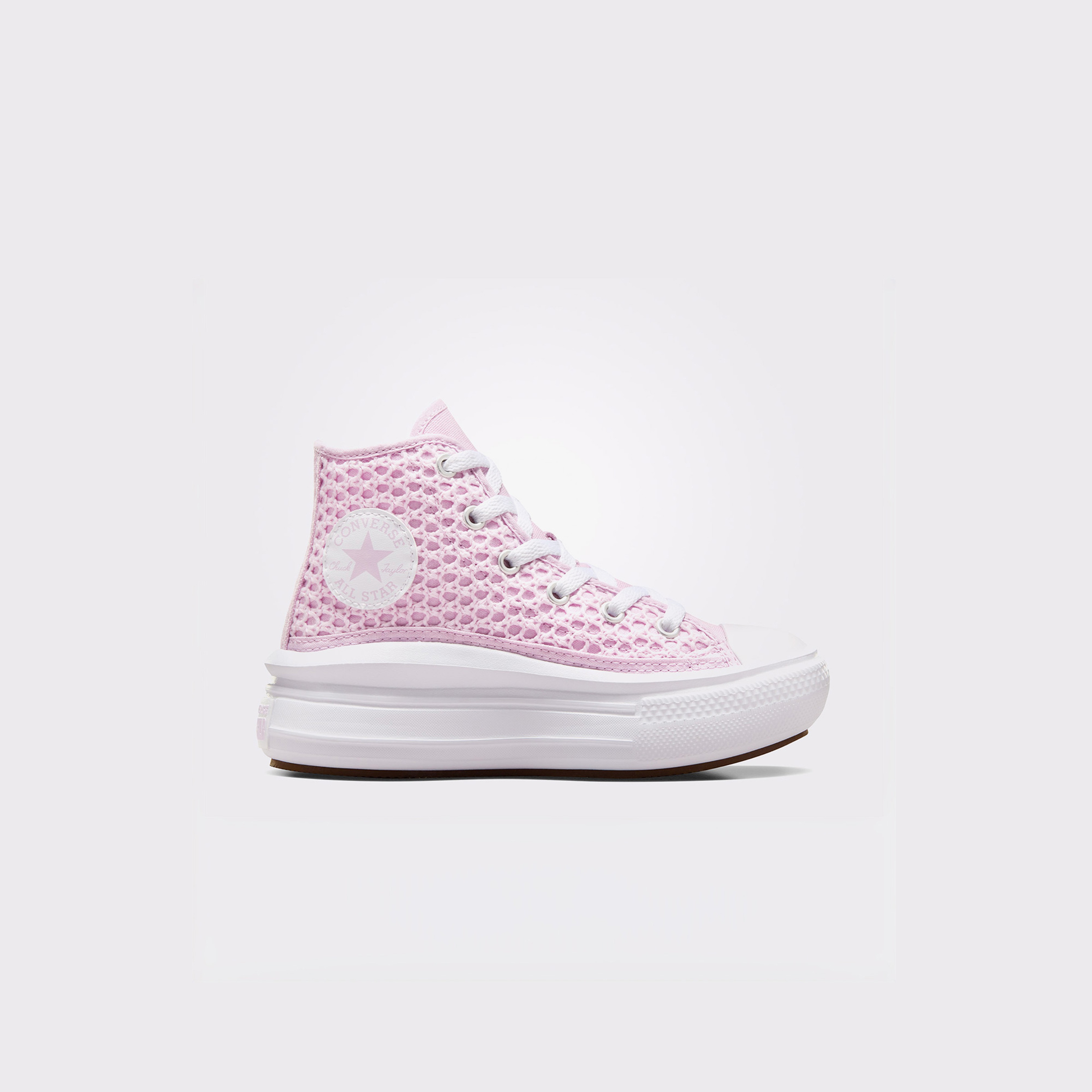 Converse Chuck Taylor All Star Move Çocuk Pembe Platform Sneaker