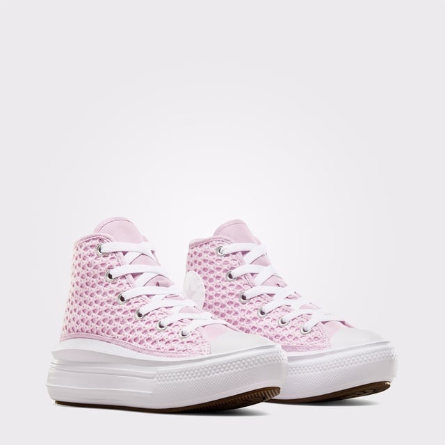 Converse Chuck Taylor All Star Move Çocuk Pembe Platform Sneaker - Görsel 3