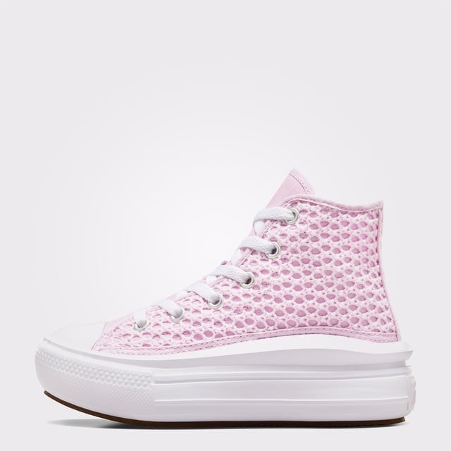 Converse Chuck Taylor All Star Move Çocuk Pembe Platform Sneaker - Görsel 4