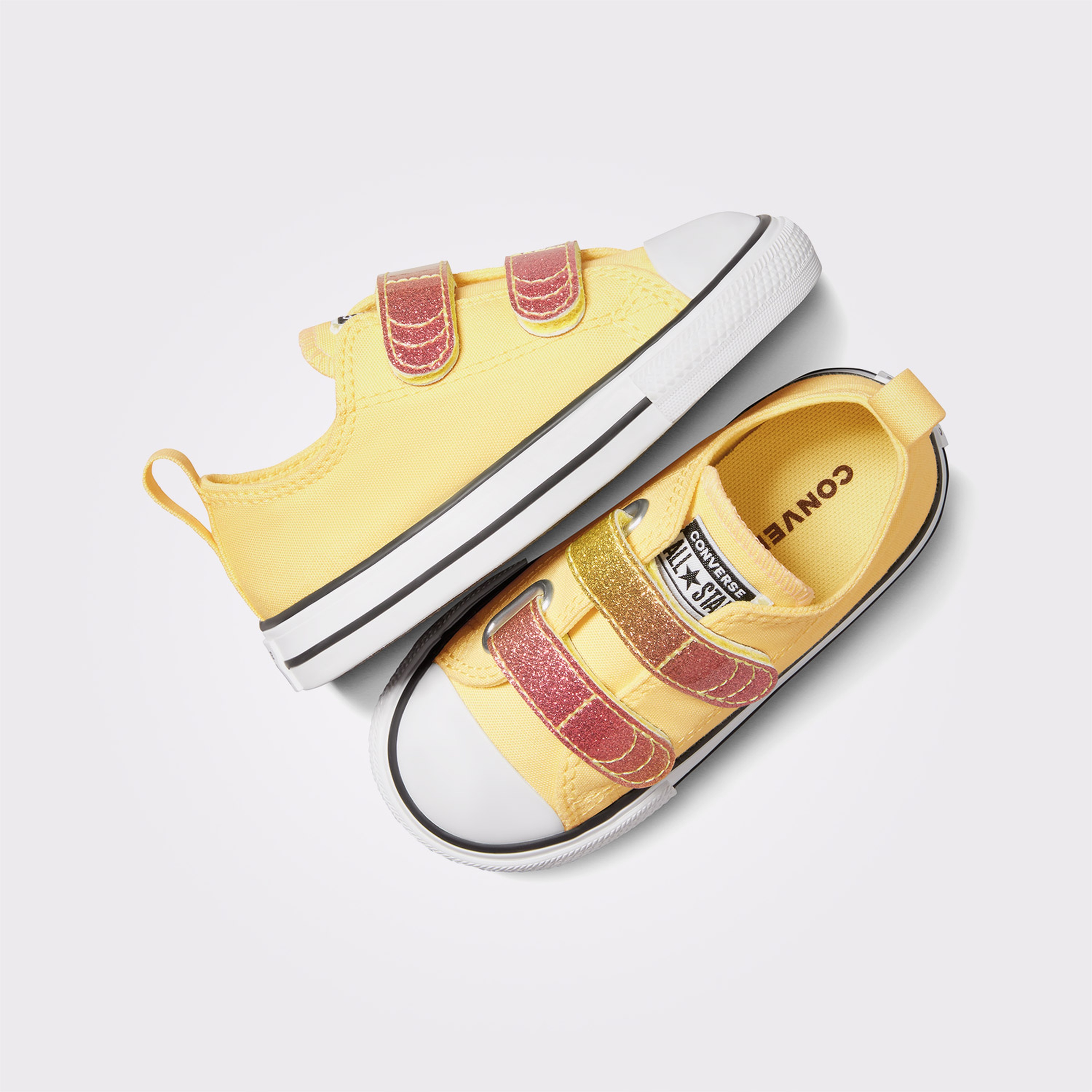Converse Chuck Taylor All Star Easy On Citrus Glitz Bebek Sarı Sneaker