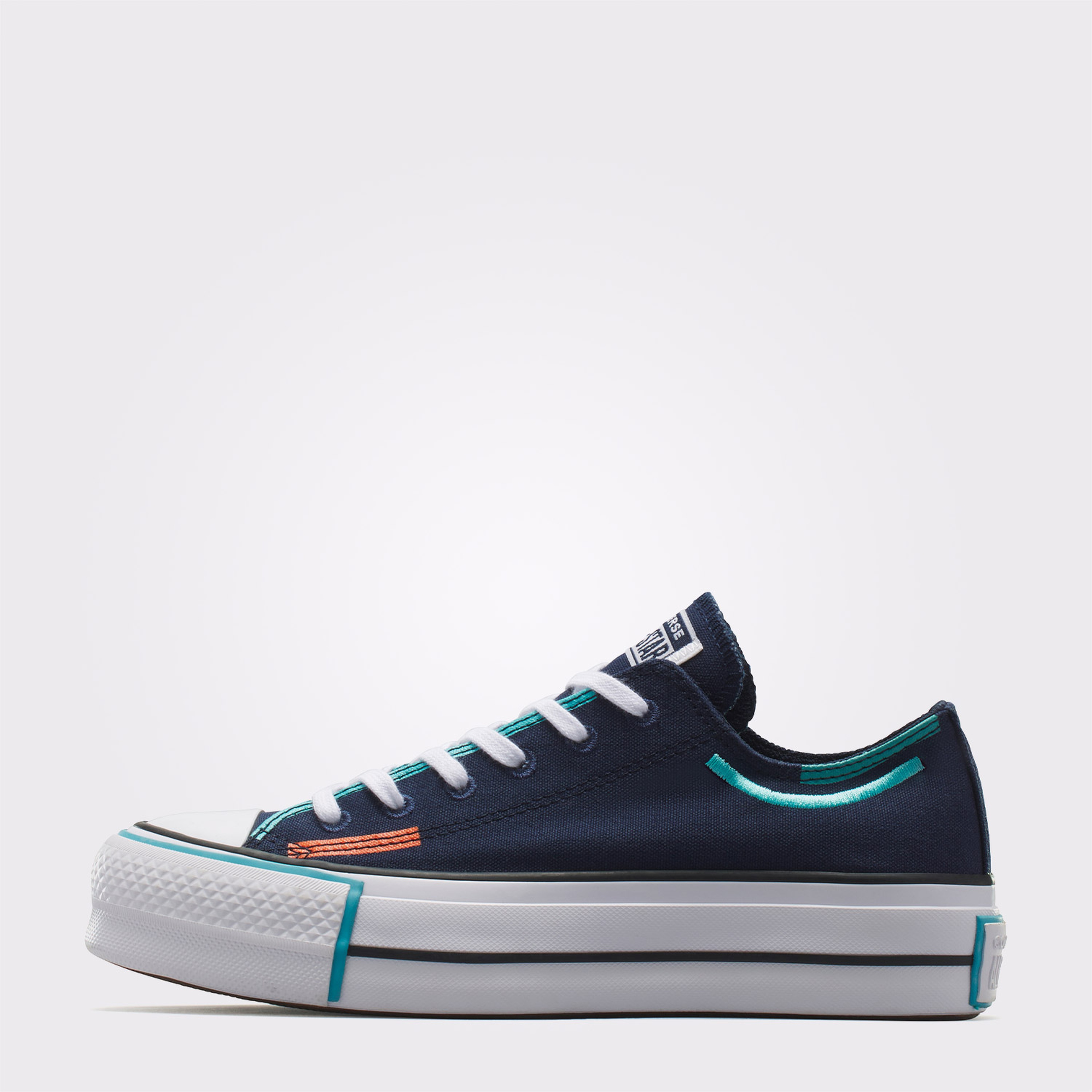 Converse Chuck Taylor All Star Lift Unisex Lacivert Platform Sneaker