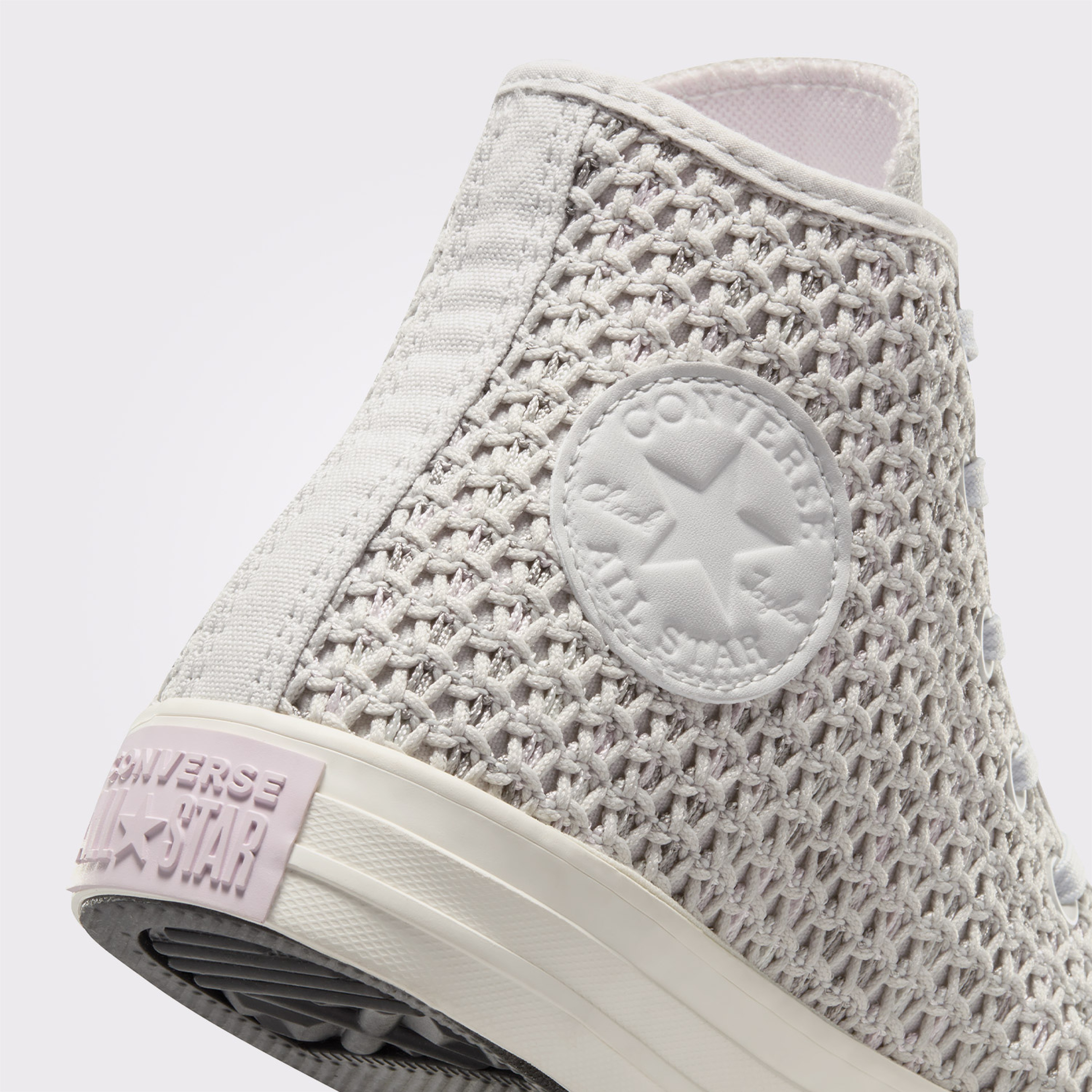 Converse Chuck Taylor All Star Kadın Gri İşlemeli Sneaker