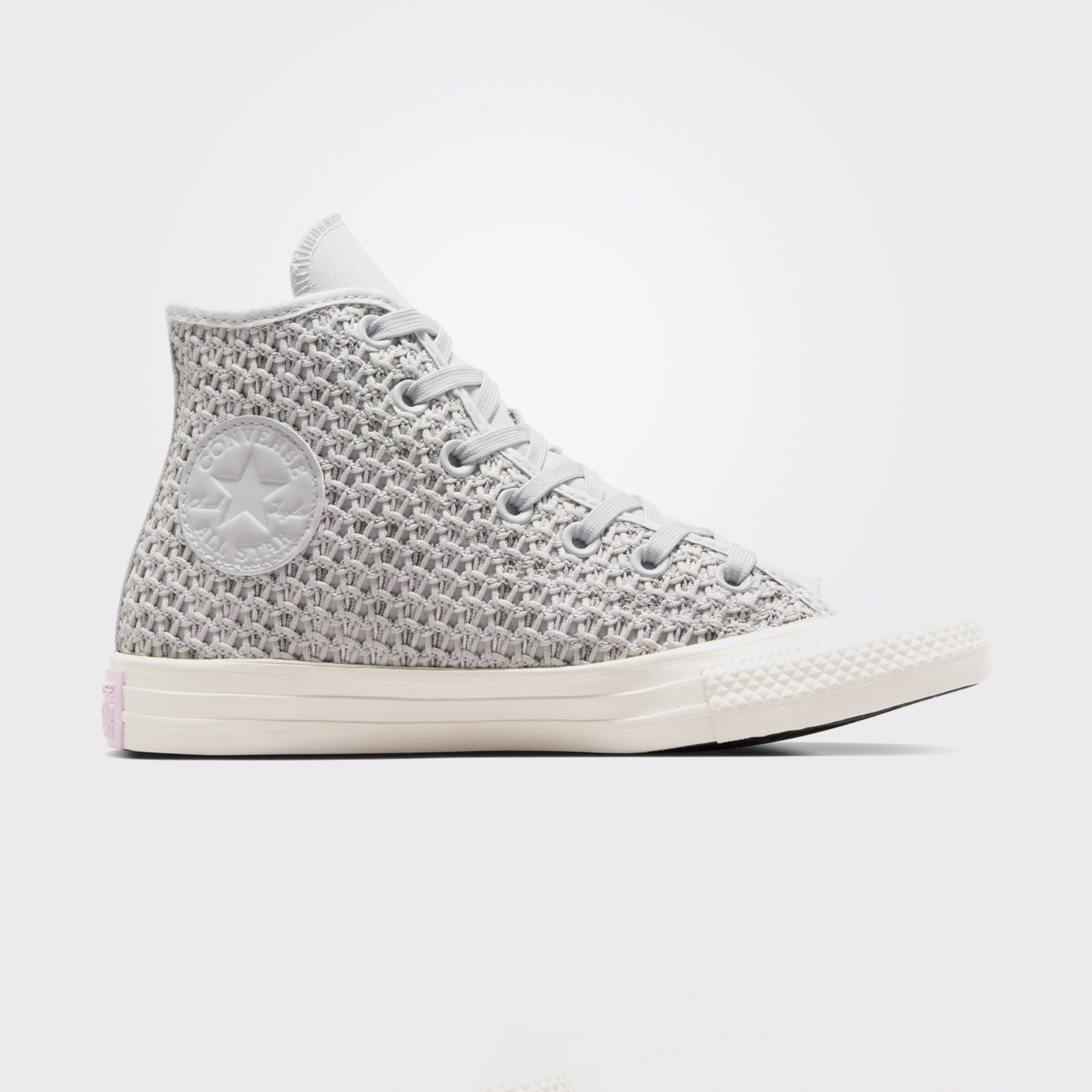 Converse Chuck Taylor All Star Kadın Gri İşlemeli Sneaker