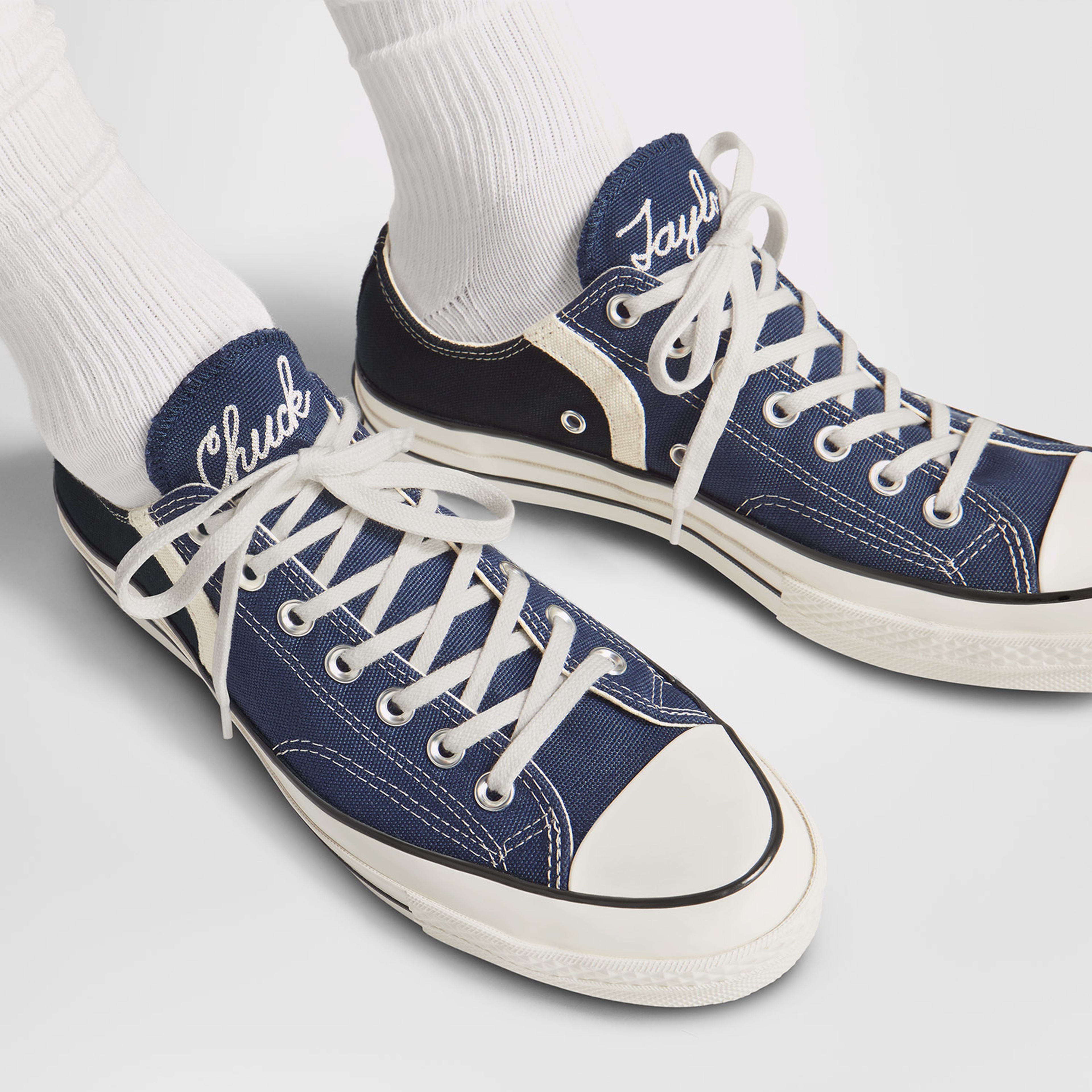 Converse Chuck 70 Archival Stripes Unisex Mavi Sneaker