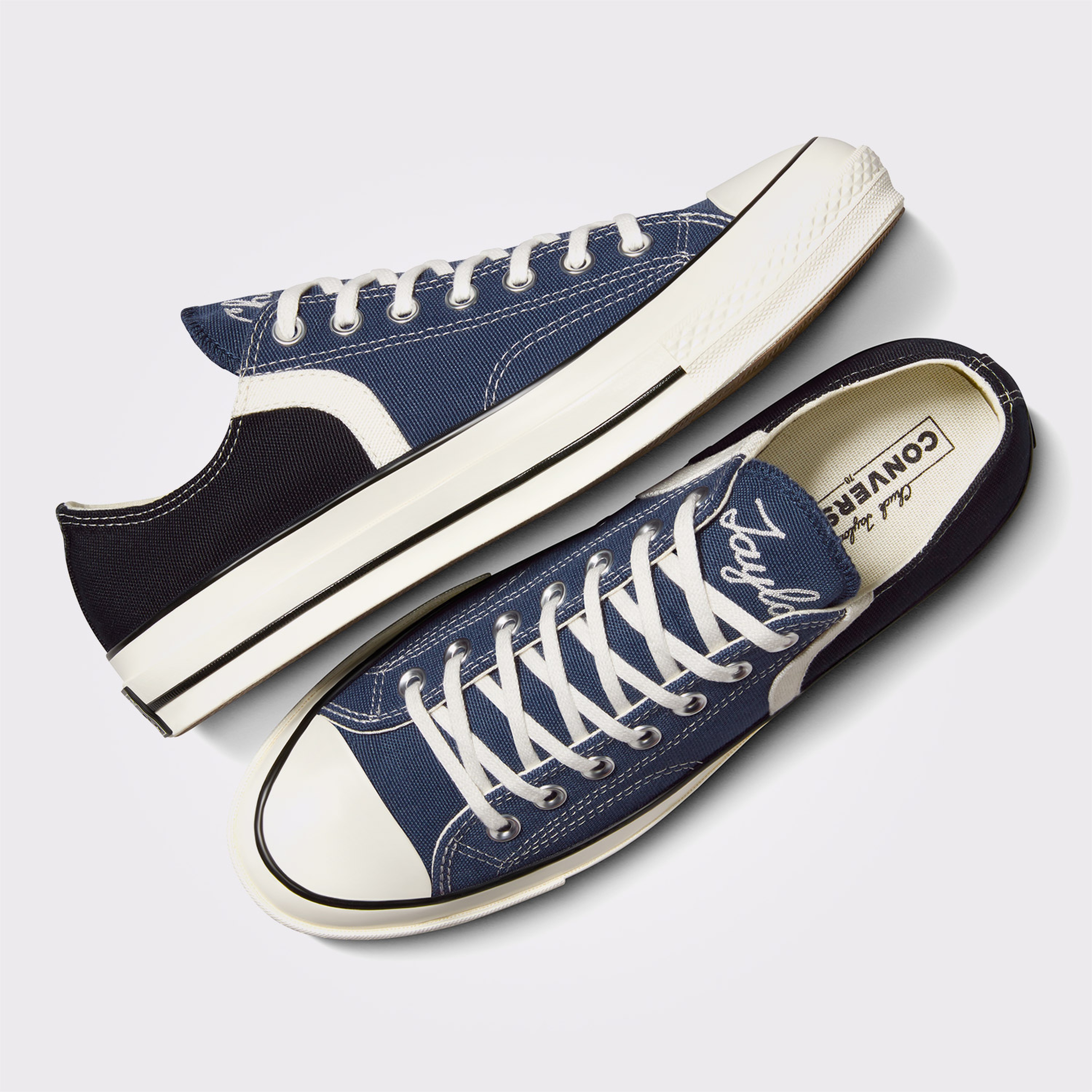 Converse Chuck 70 Archival Stripes Unisex Mavi Sneaker