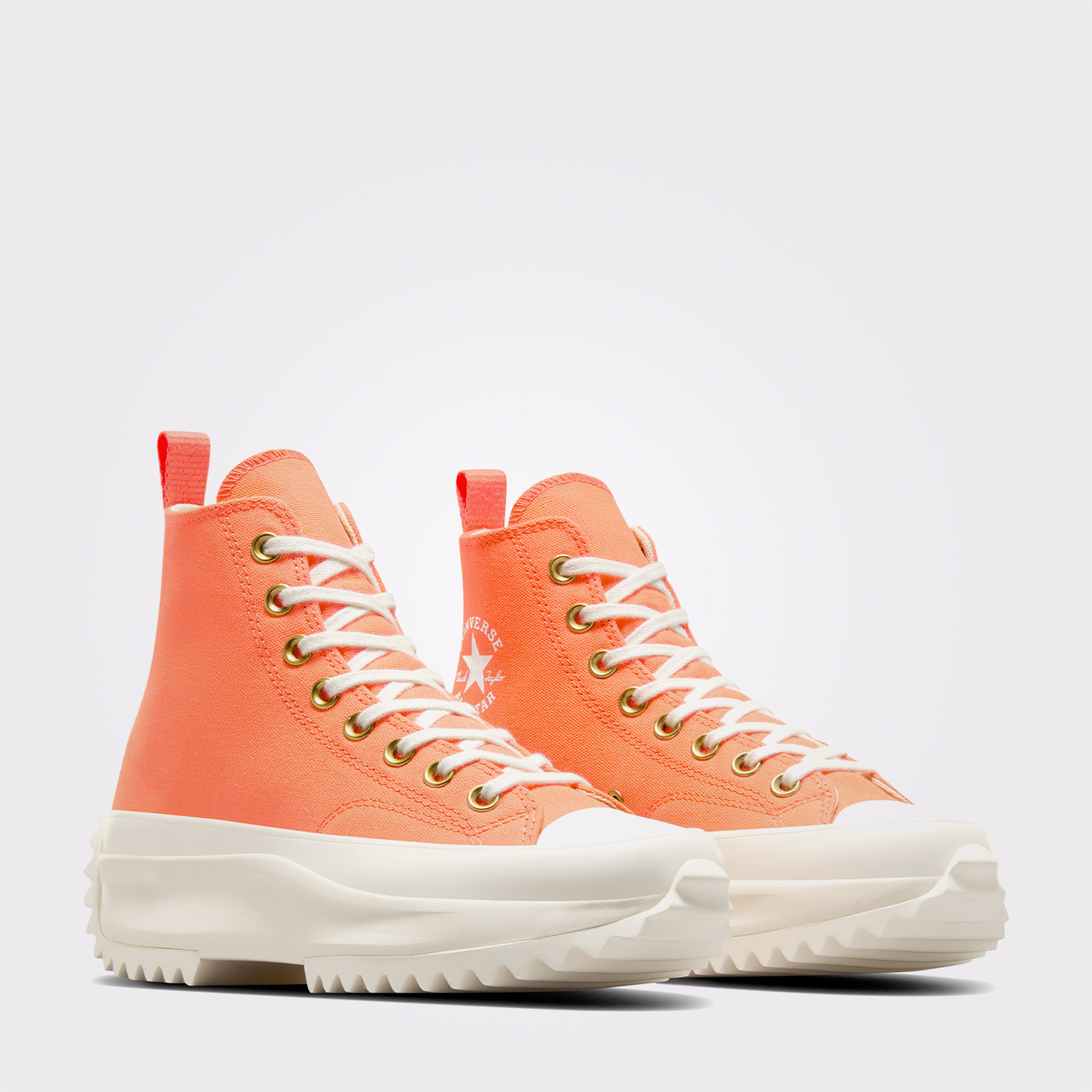 Converse Run Star Hike Unisex Turuncu Platform Sneaker