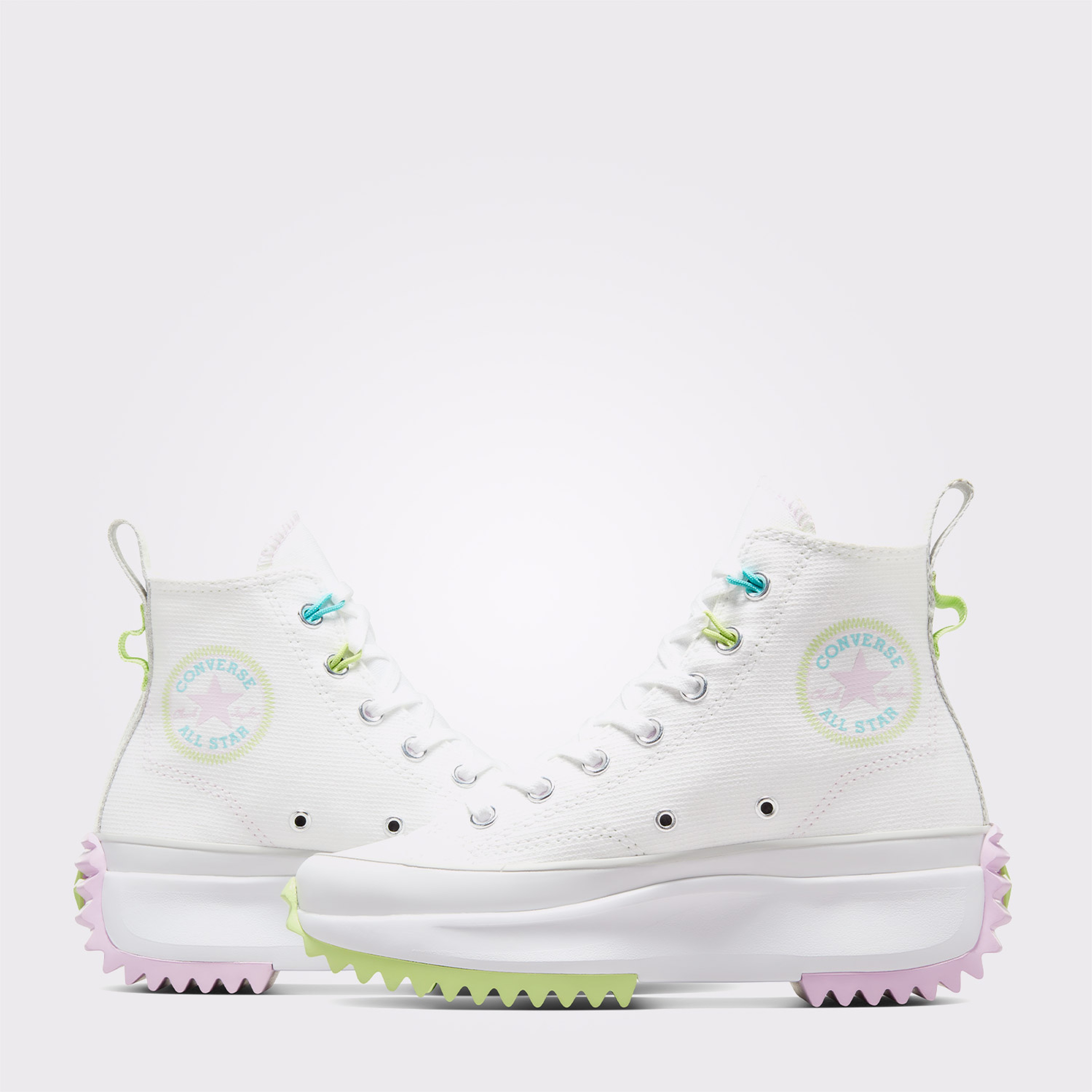 Converse Run Star Hike Unisex Beyaz Platform Sneaker