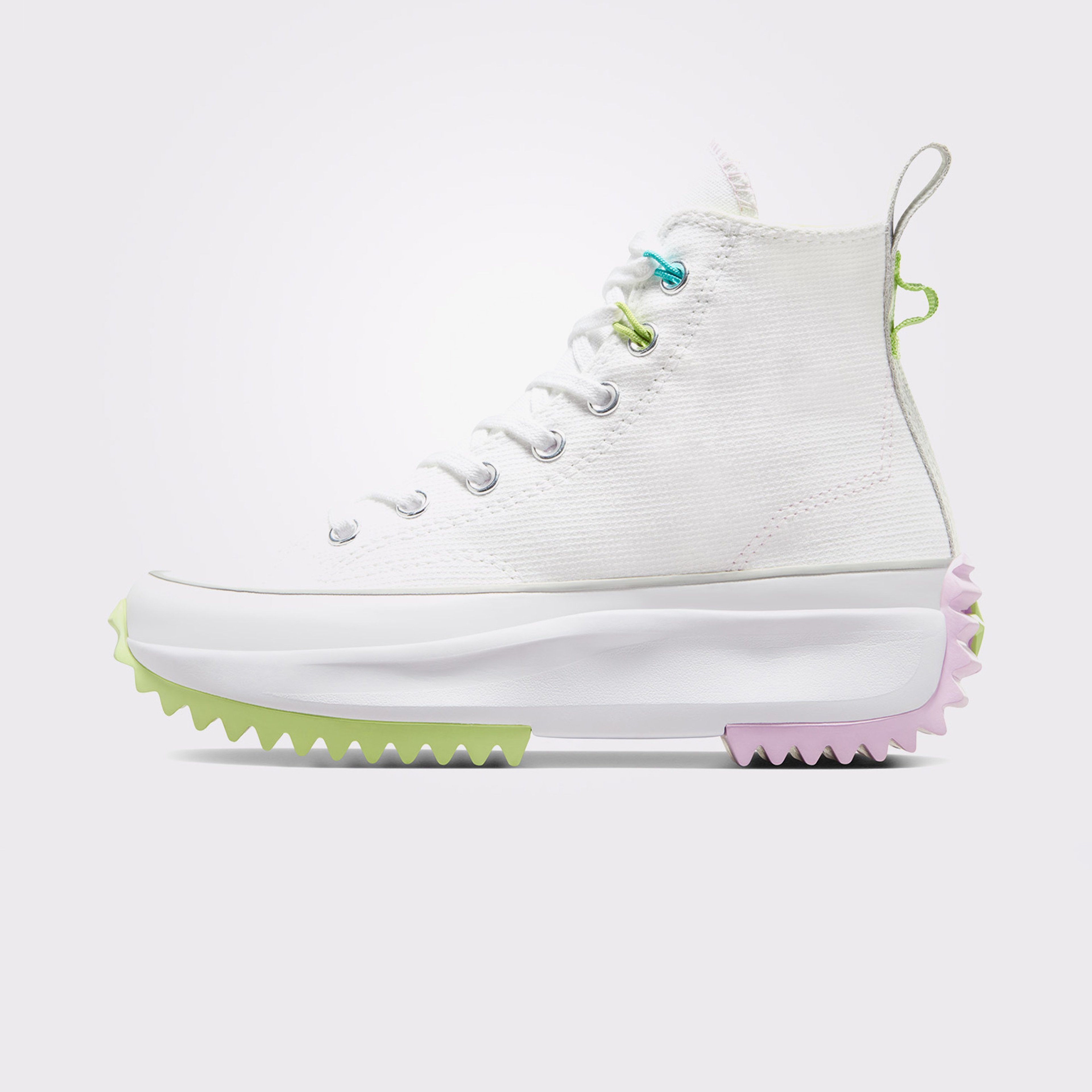 Converse Run Star Hike Unisex Beyaz Platform Sneaker