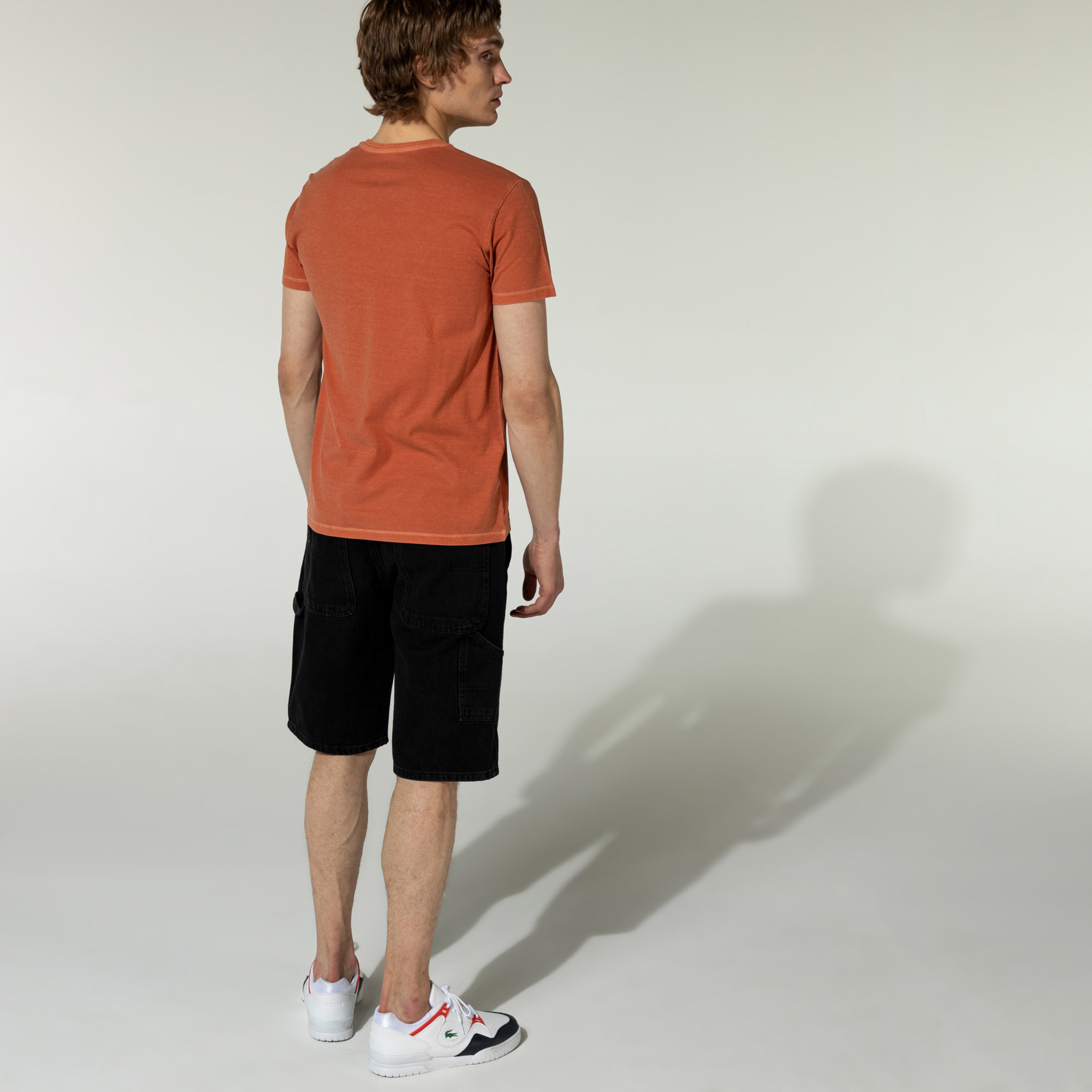 Lacoste L!ve Erkek Siyah Denim Bermuda Şort
