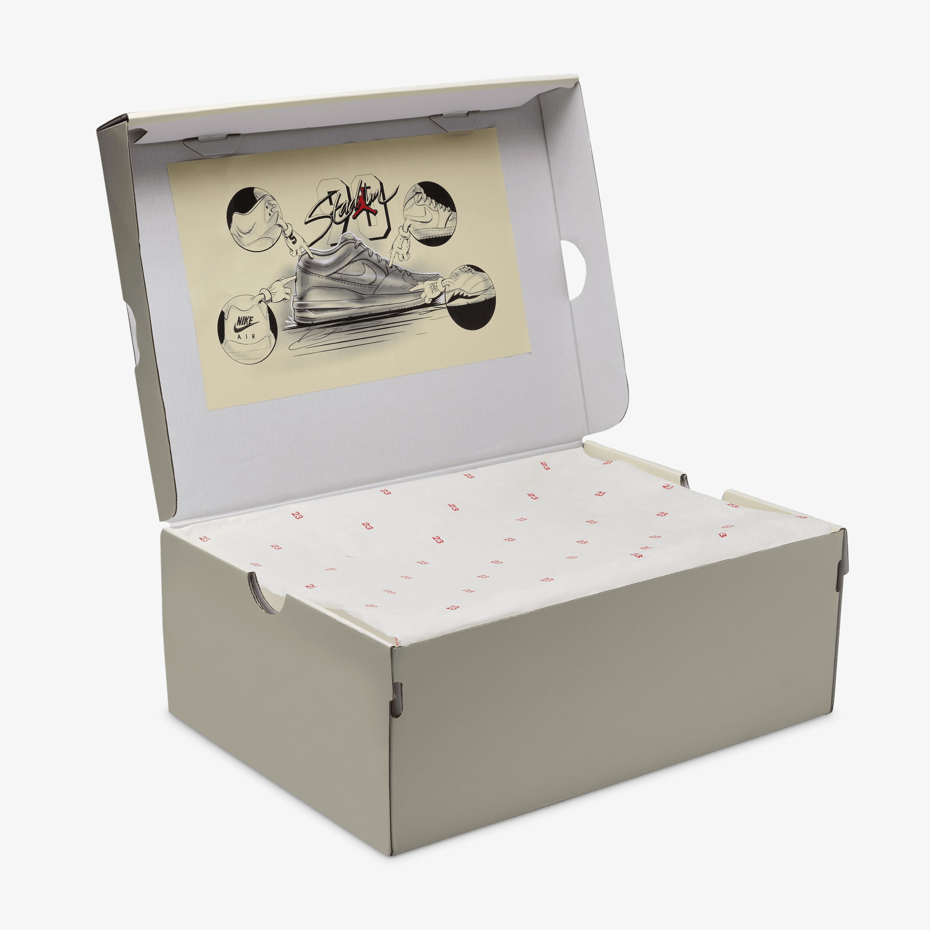 Jordan Stadium 90 Erkek Beyaz Sneaker