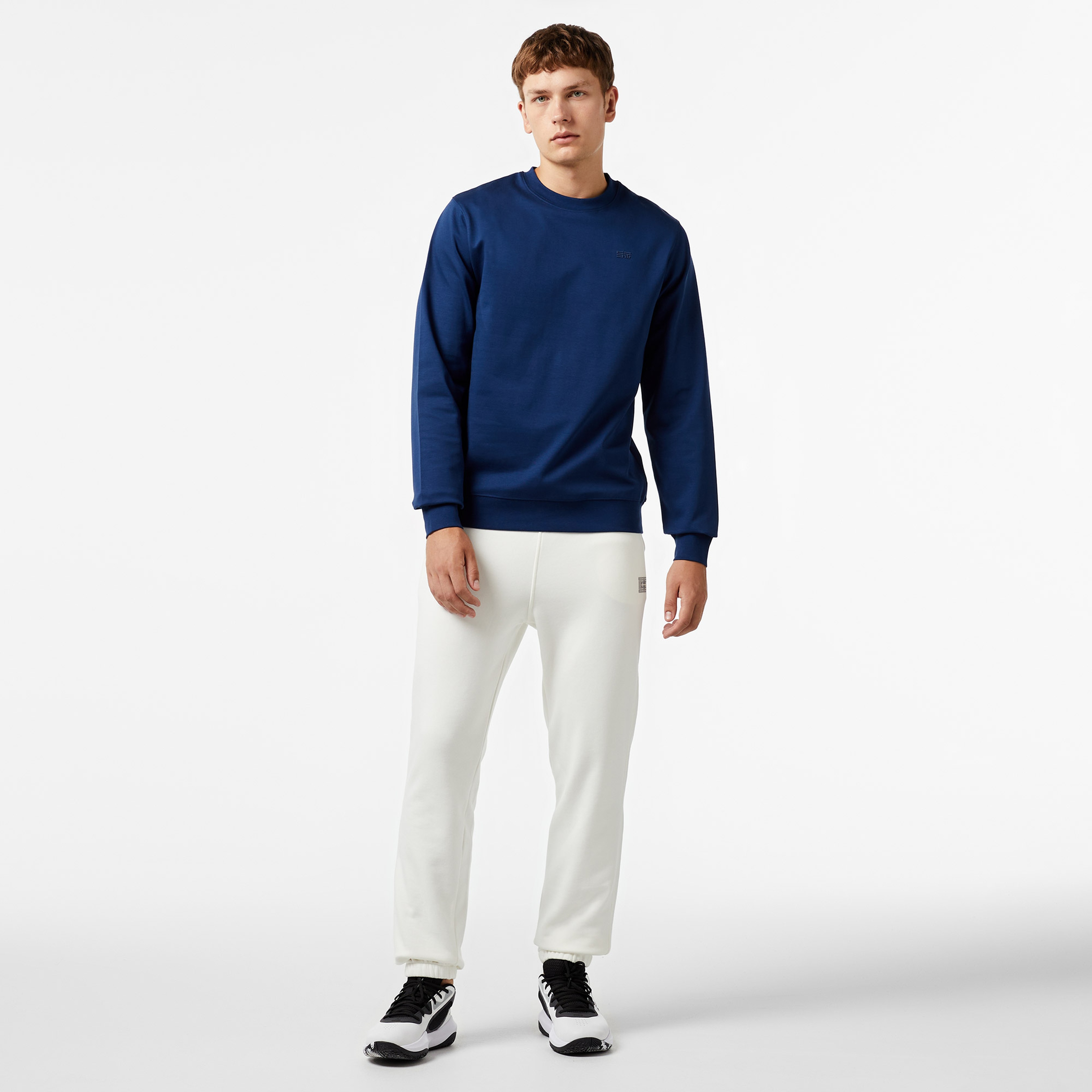 Sportempt St279 Erkek Lacivert Sweatshirt