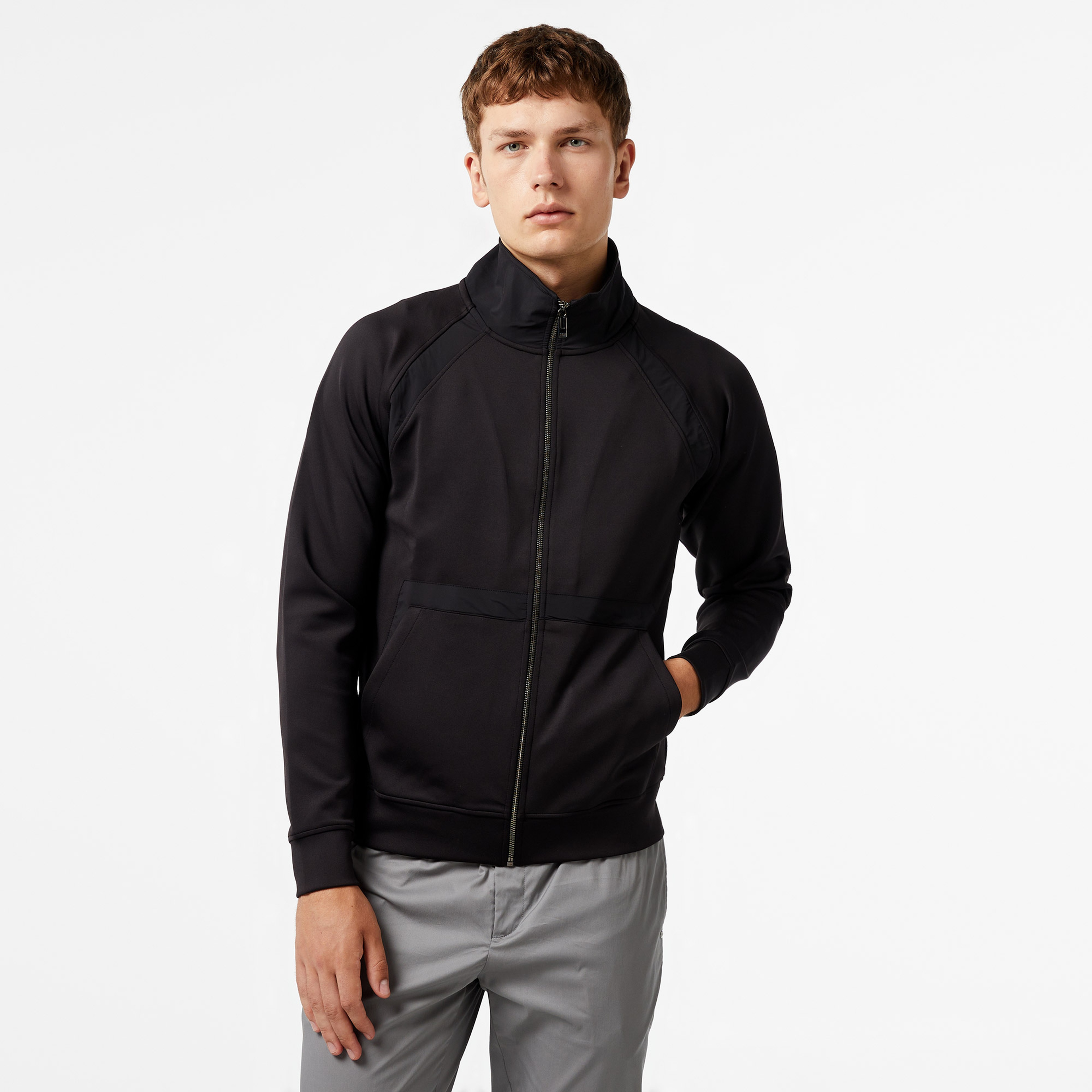 Sportempt St207 Erkek Siyah Sweatshirt