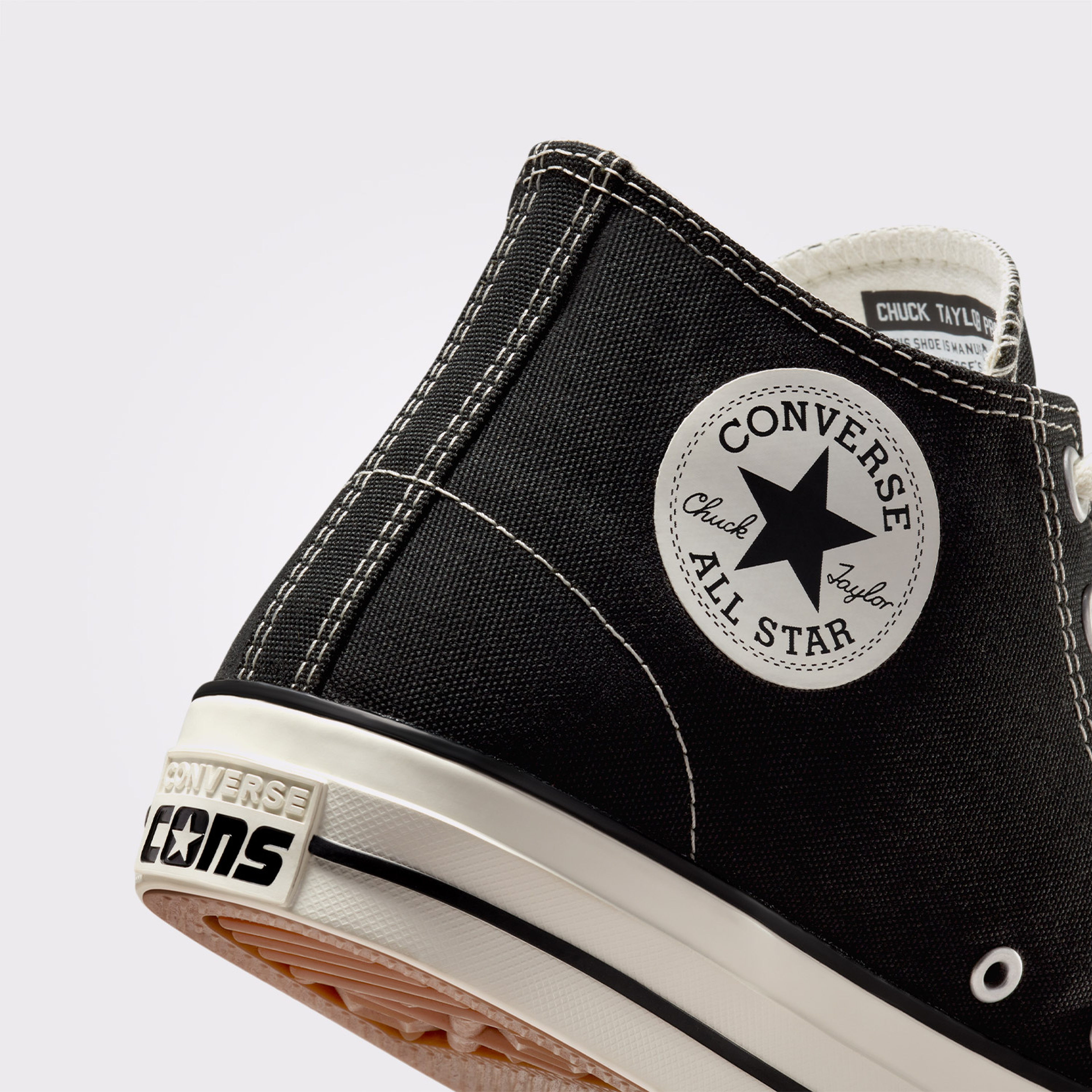 Converse CTAS Pro Mid Erkek Siyah Spor Ayakkabı