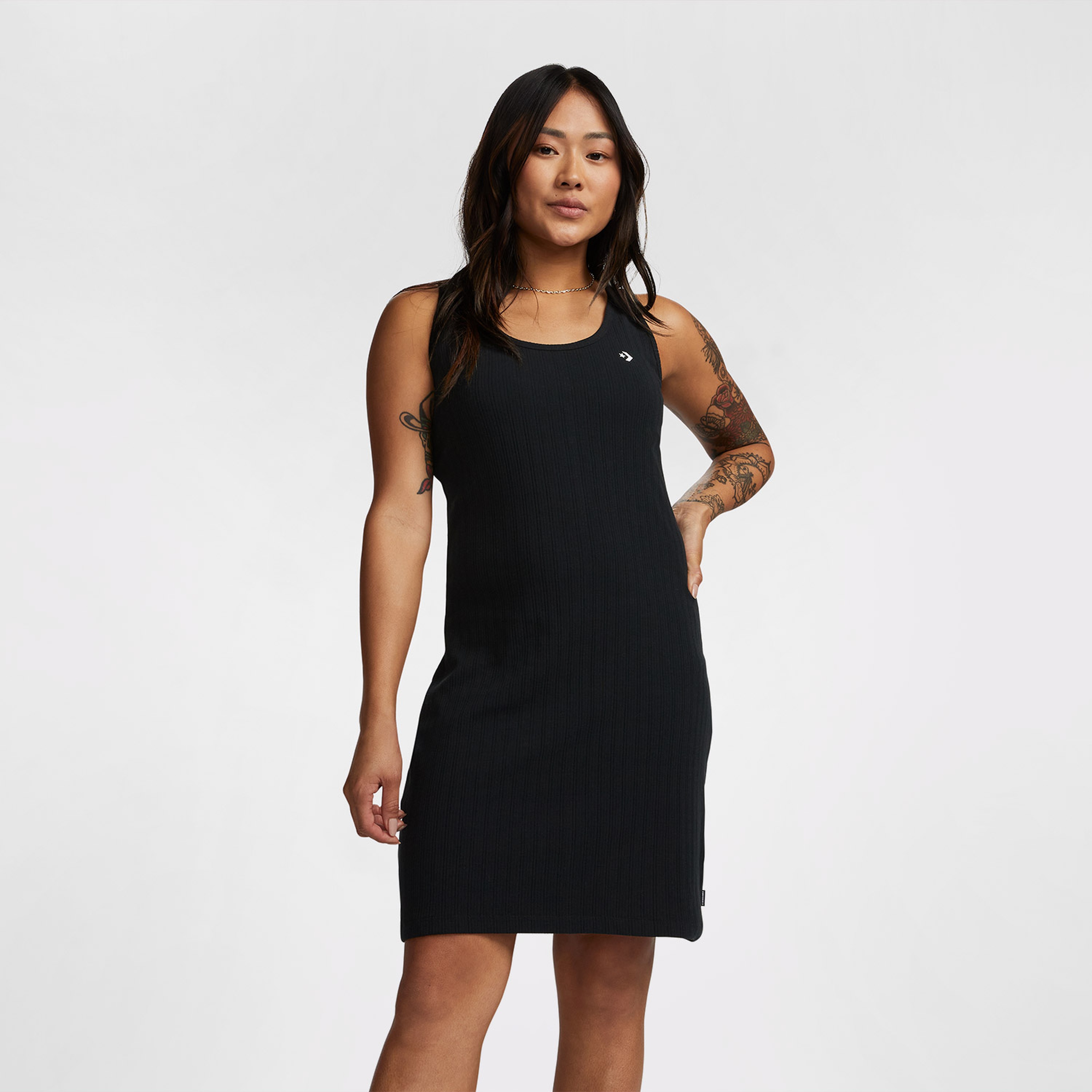 Converse Star Chevron Kadın Siyah Elbise