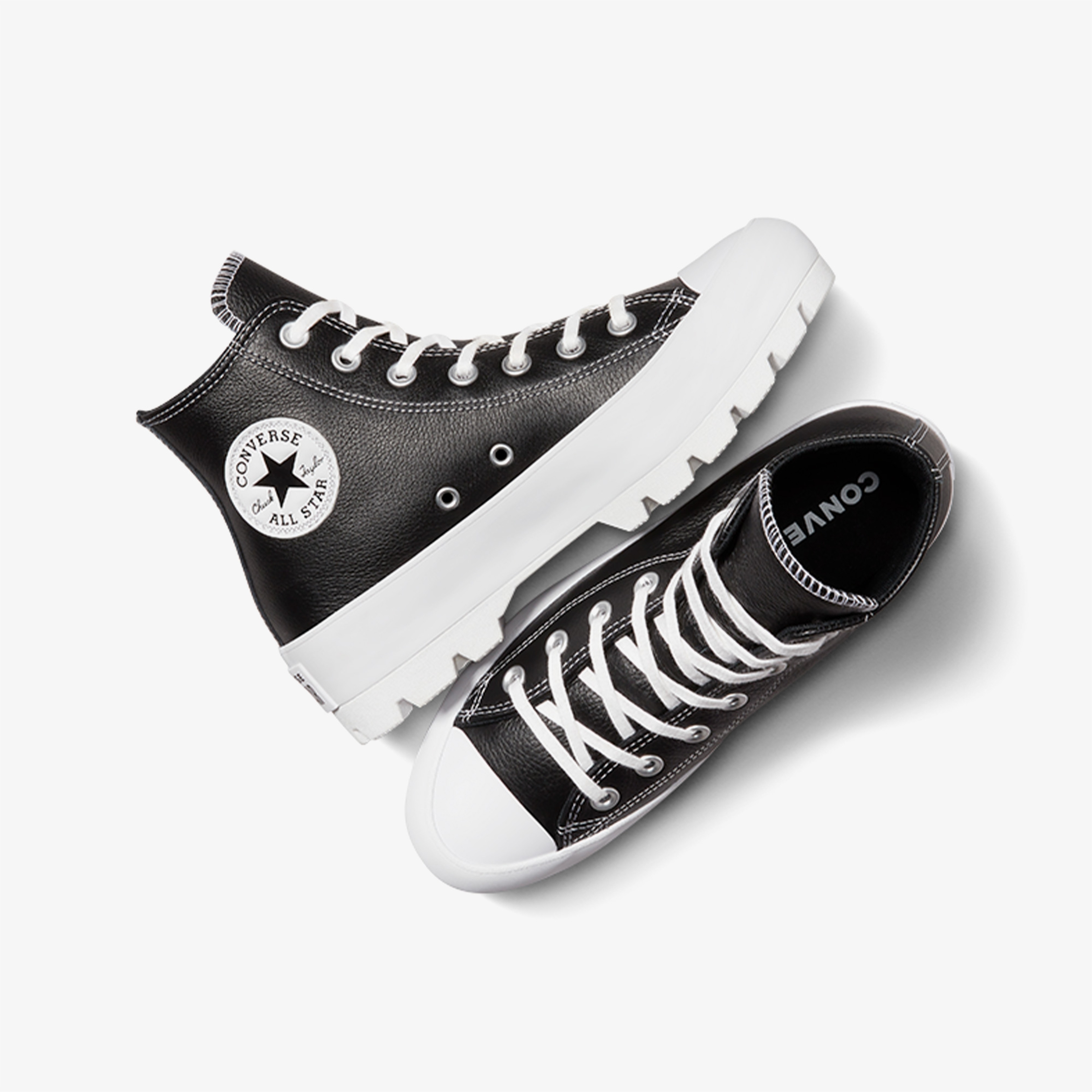 Converse Chuck Taylor All Star Lugged Leather Unisex Siyah Sneaker