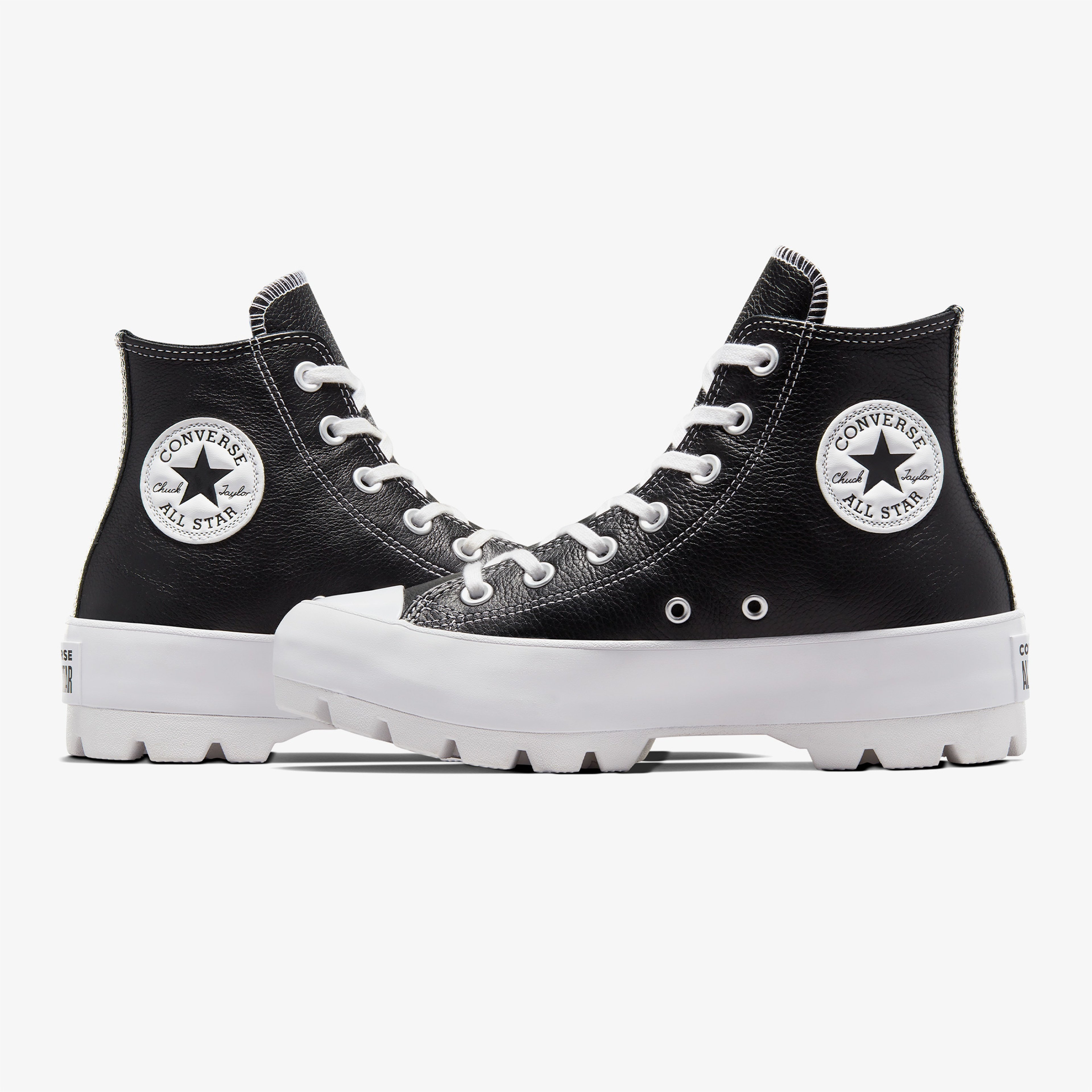 Converse Chuck Taylor All Star Lugged Leather Unisex Siyah Sneaker