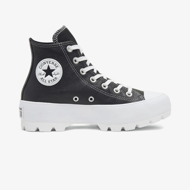 Converse Chuck Taylor All Star Lugged Leather Unisex Siyah Sneaker