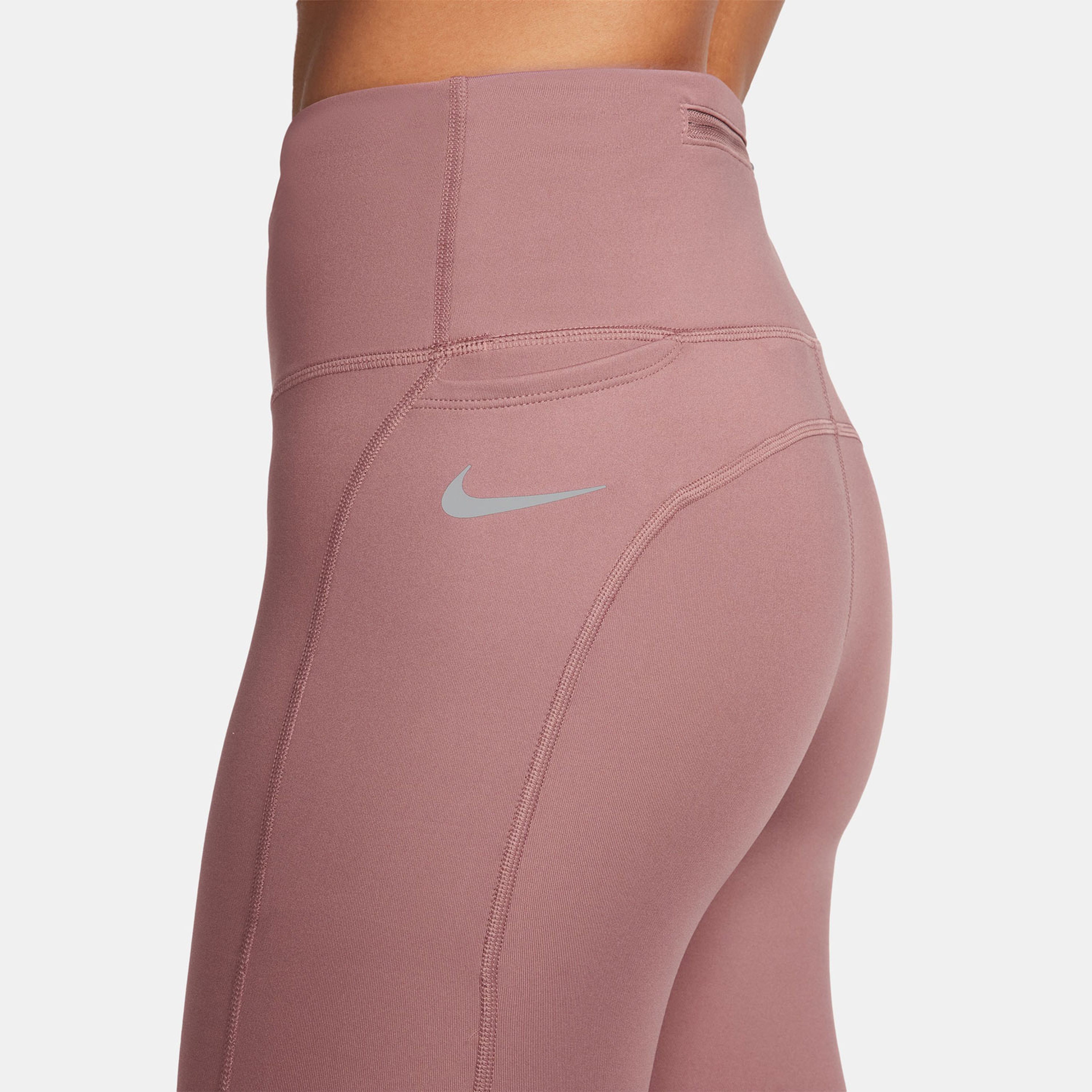 Nike Dri-Fit Fast Kadın Mor Antrenman Taytı