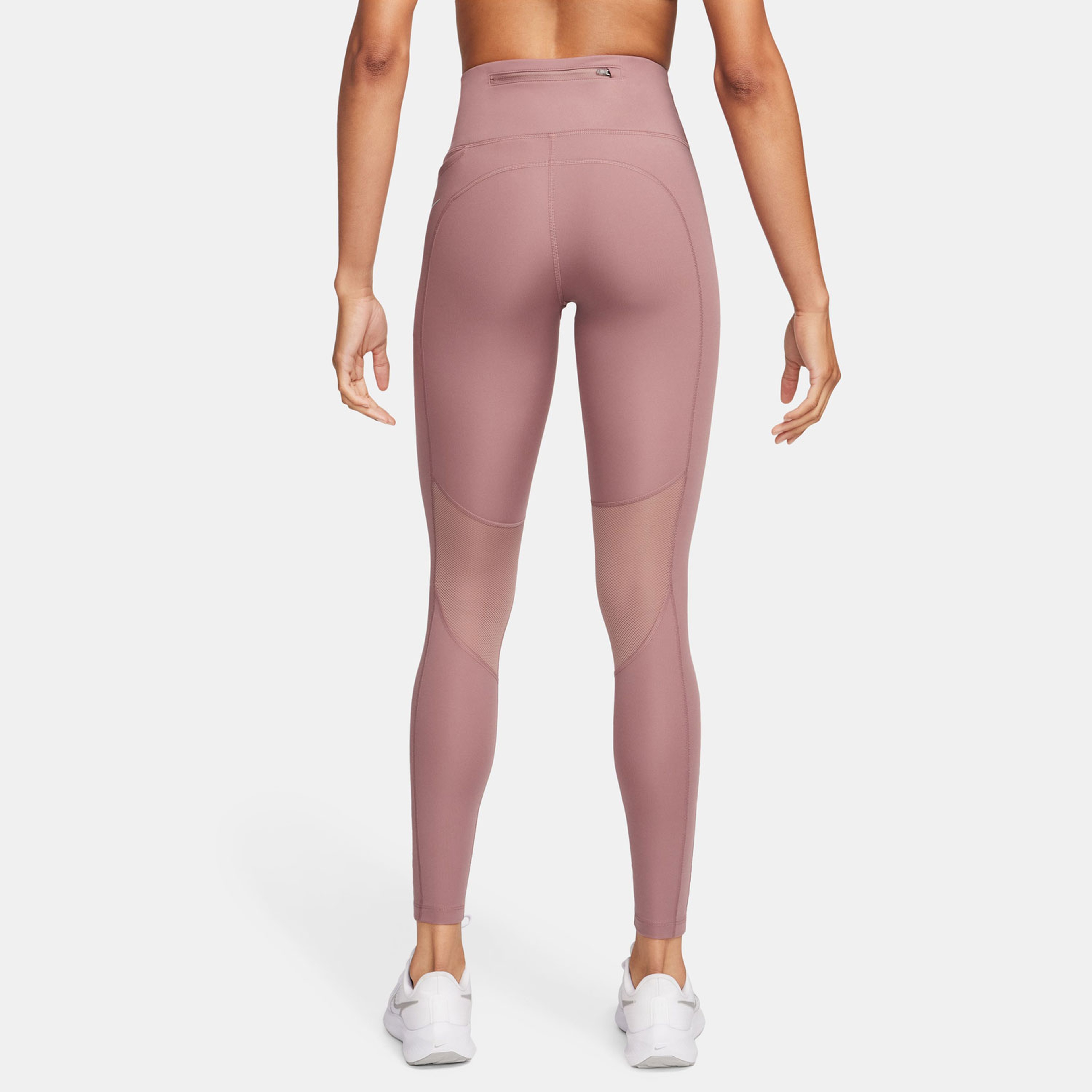 Nike Dri-Fit Fast Kadın Mor Antrenman Taytı