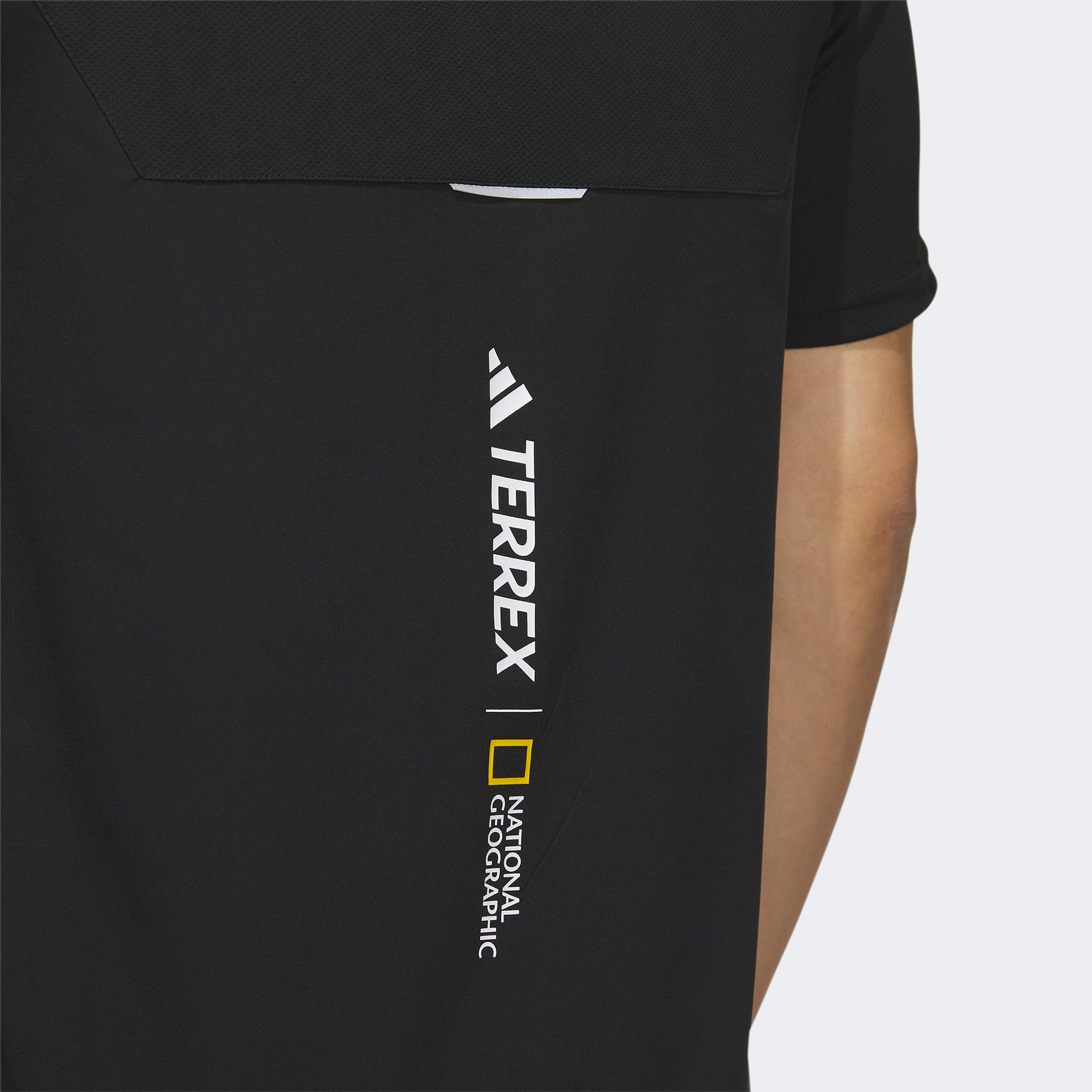 adidas National Geographic Erkek Siyah T-shirt