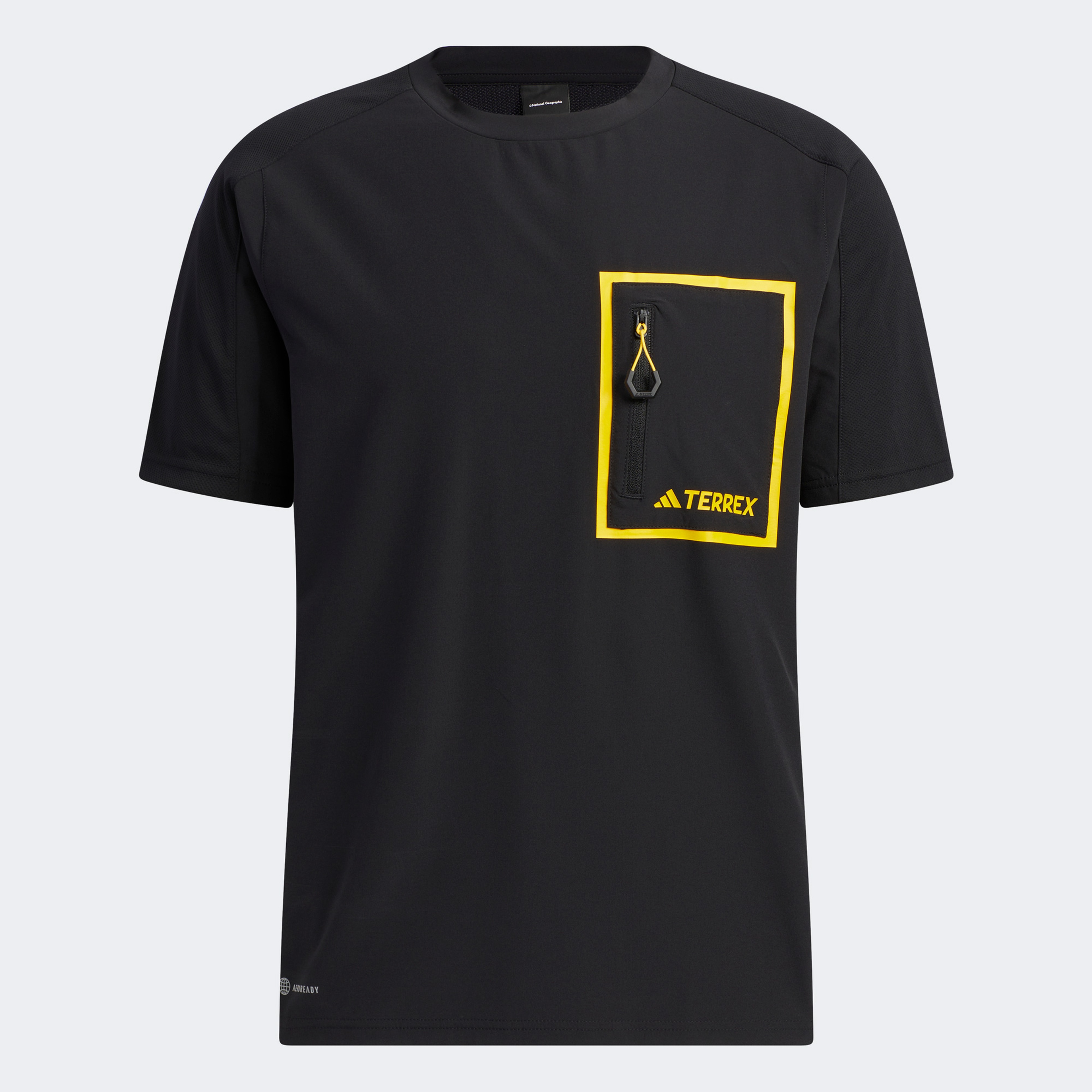 adidas National Geographic Erkek Siyah T-shirt