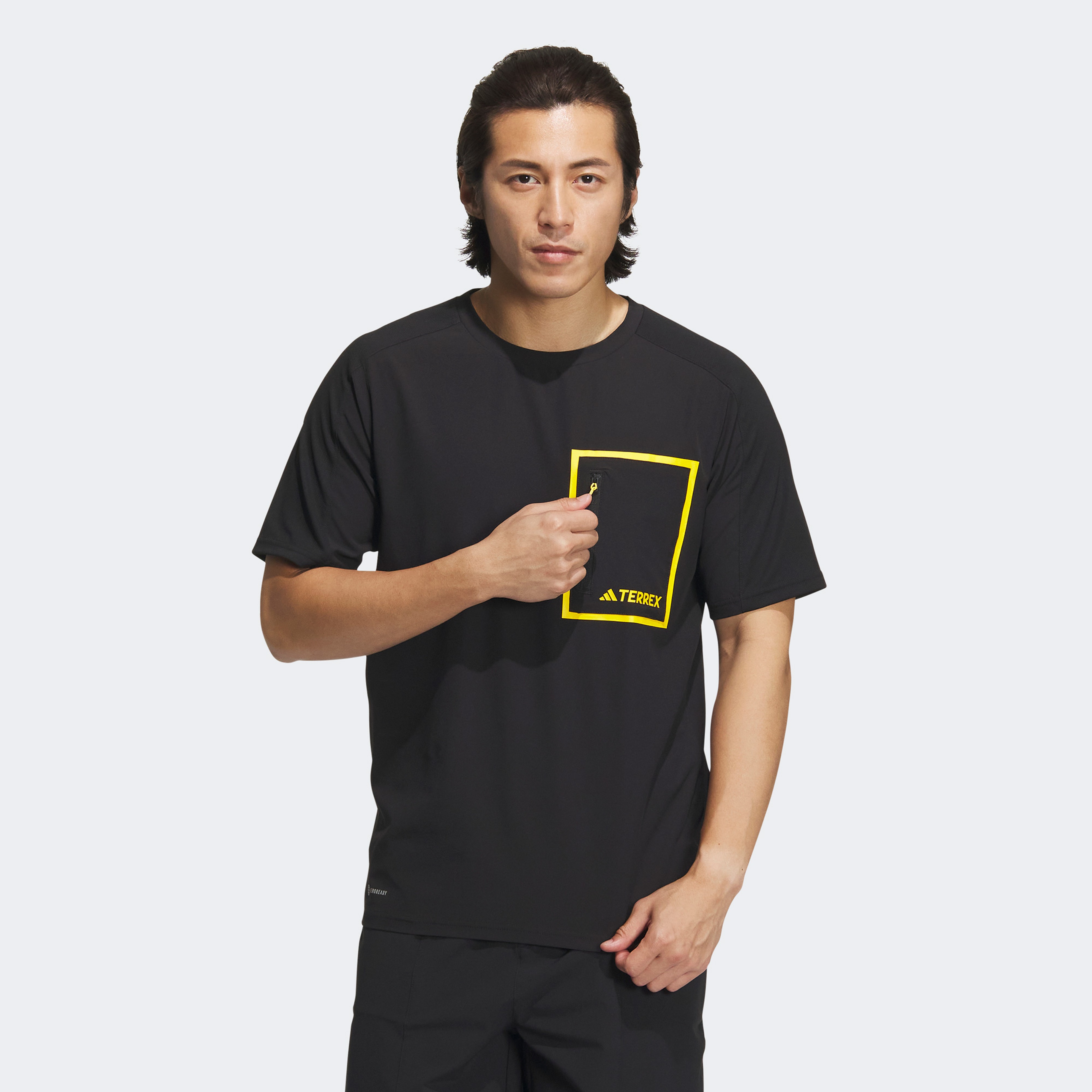 adidas National Geographic Erkek Siyah T-shirt