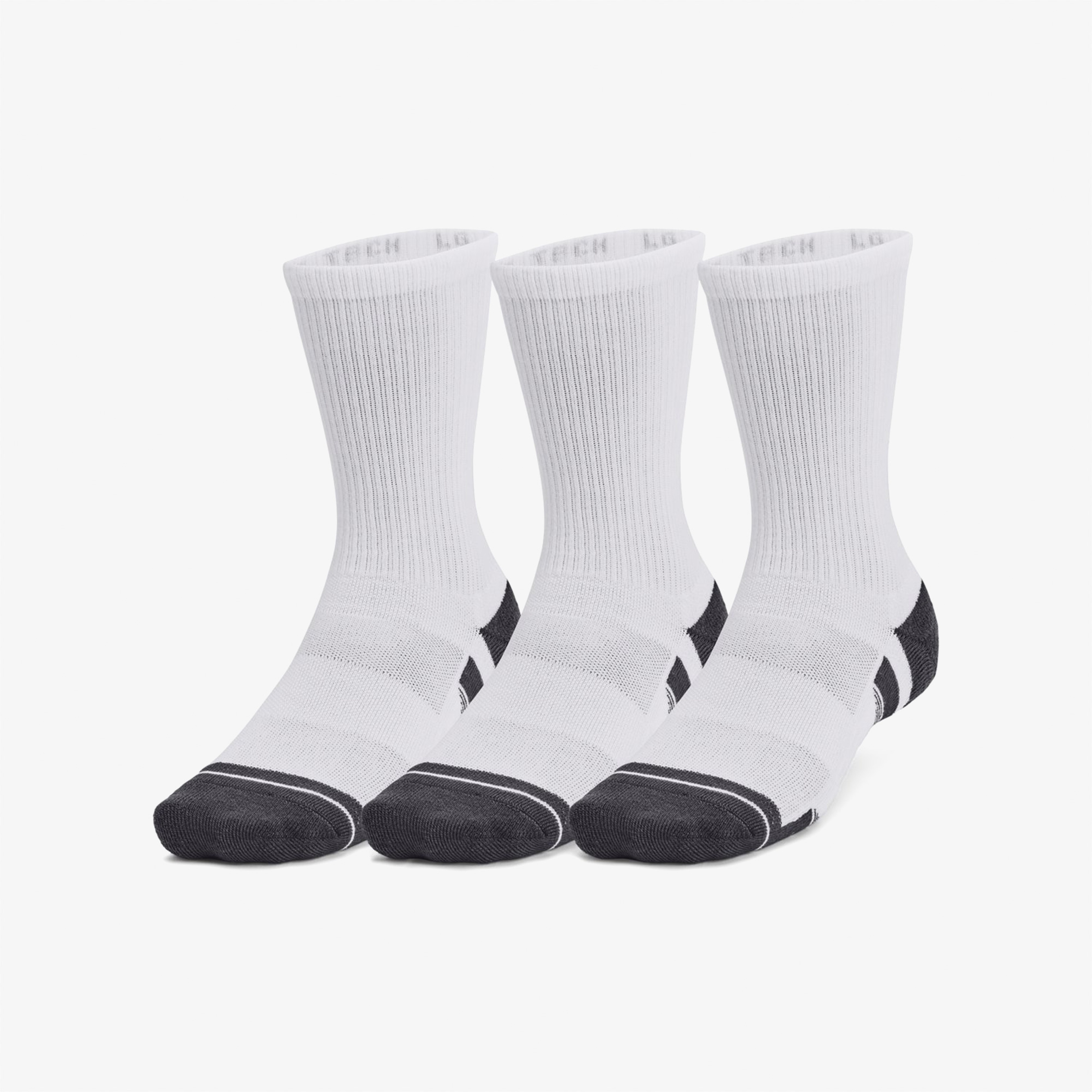 Under Armour Performance Tech Unisex Beyaz 3'lü Çorap