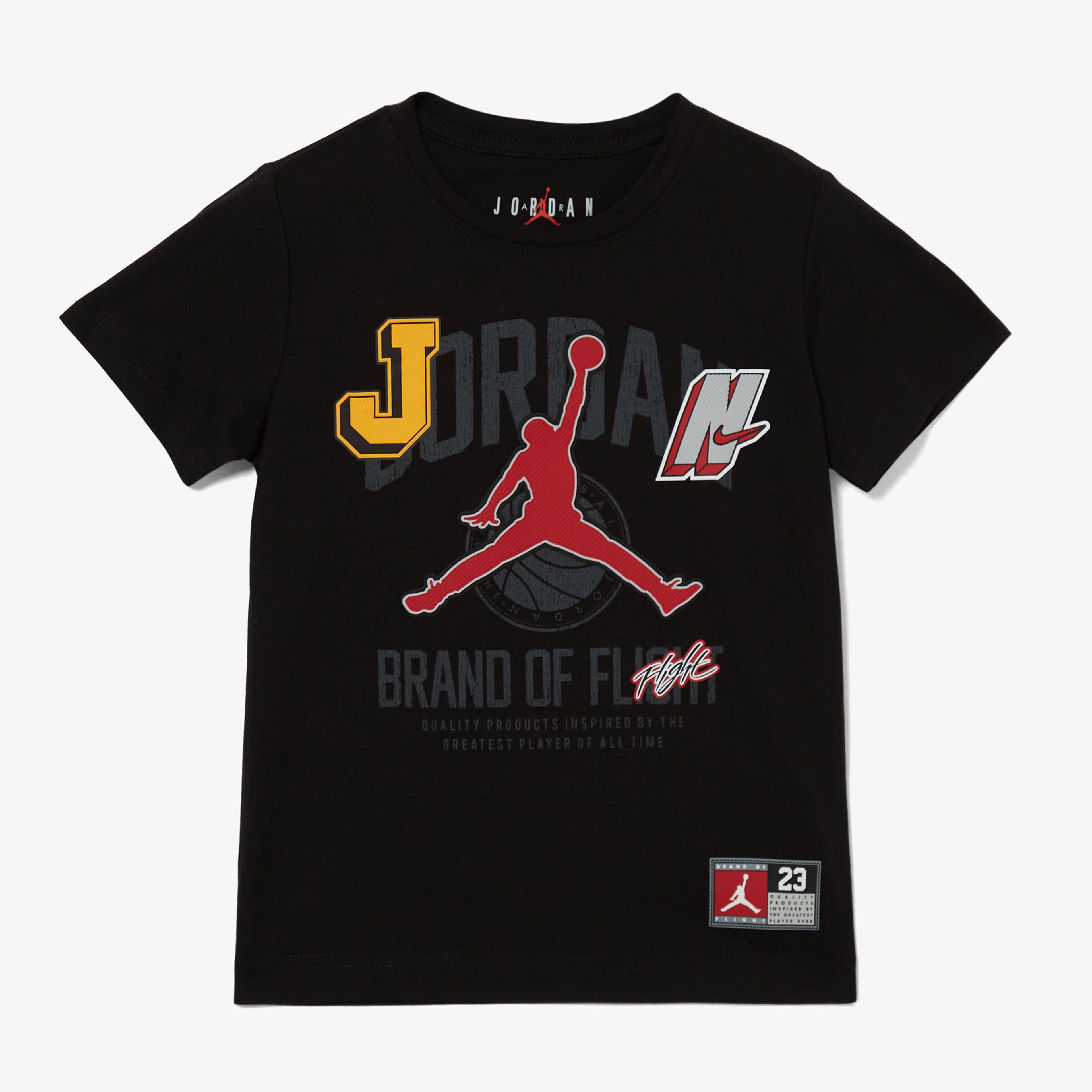Jordan Gym 23 Çocuk Siyah Günlük T-Shirt